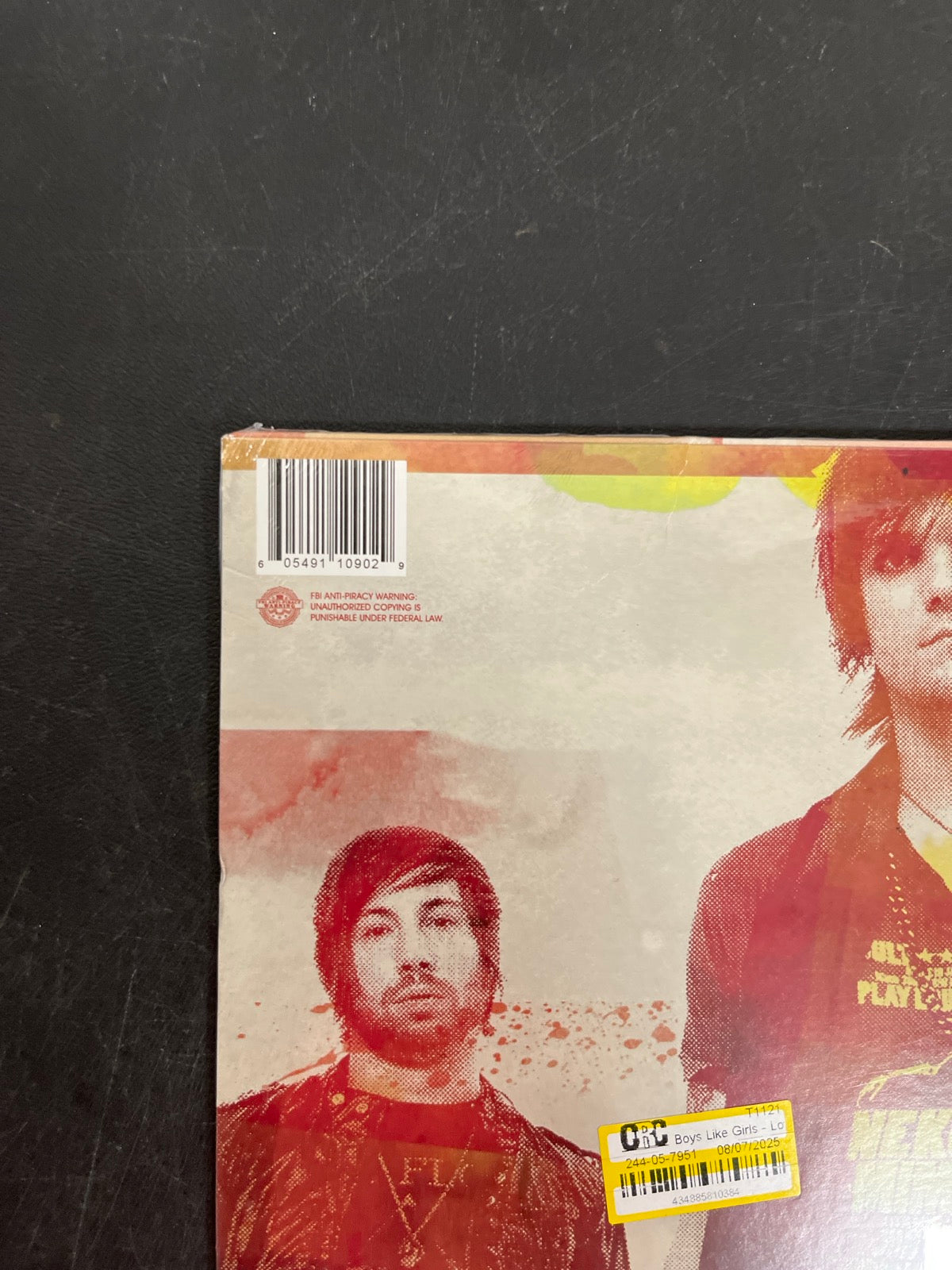 BACK_TL - Boys Like Girls - Love Drunk LE Vinyl USED NOT TESTED