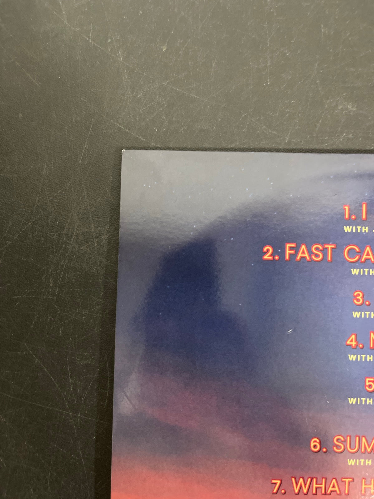 BACK_TL - Flatts Target Exclusive Refueled Edition Translucent Blue Vinyl USED NOT TESTED