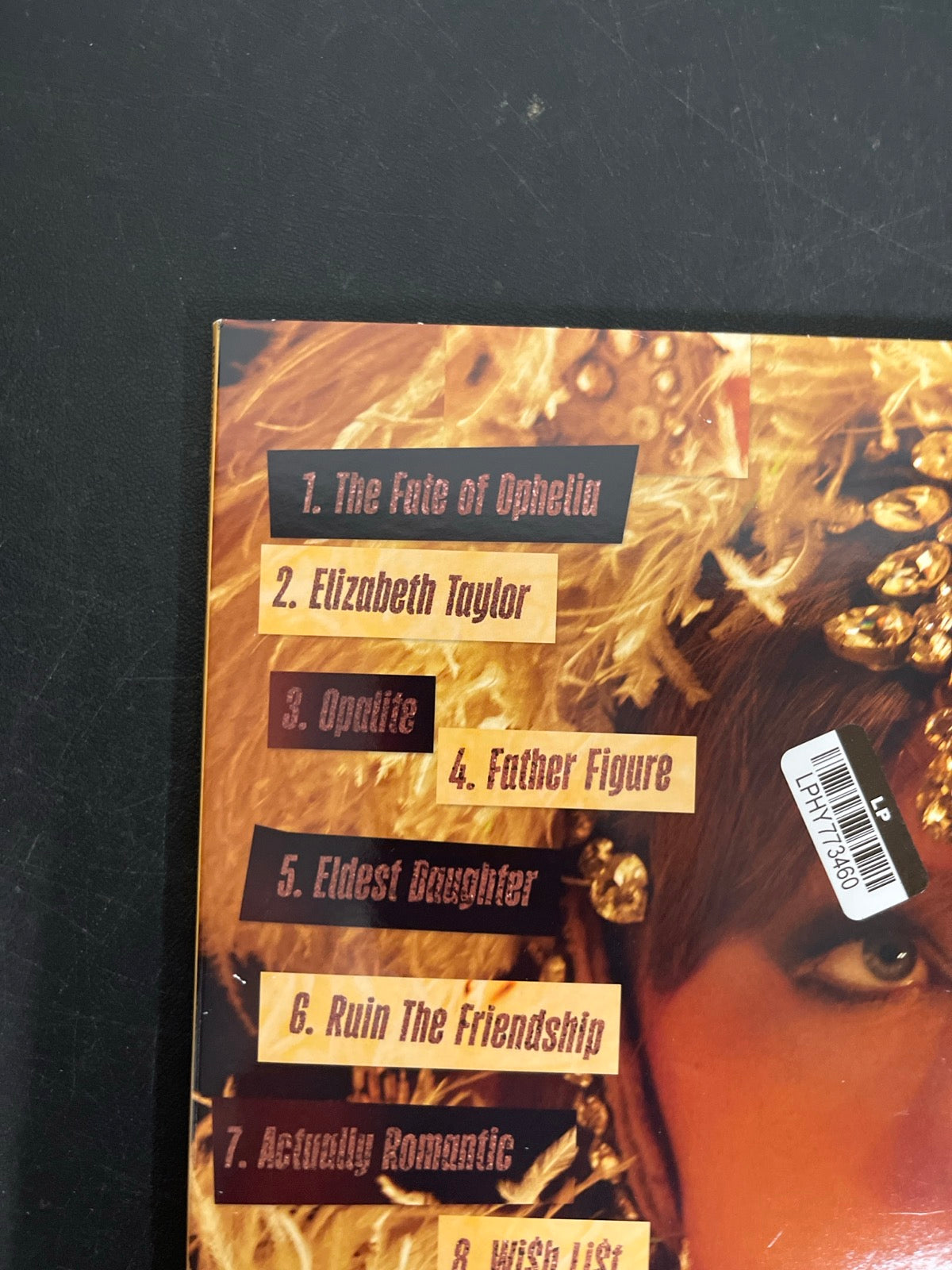 BACK_TL - Taylor Swift - The Life of a ... LE 180gm Pink Yellow Vinyl USED NOT TESTED