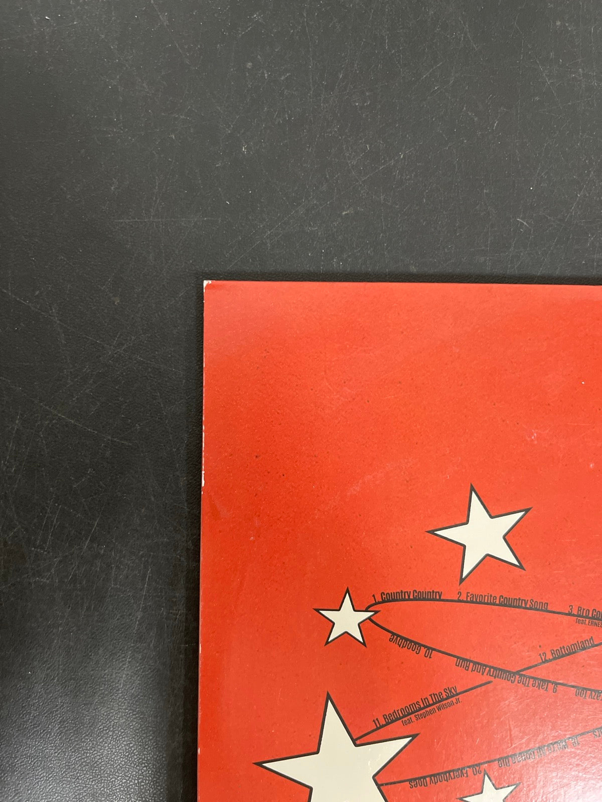 BACK_TL - Hardy - Country! Country! LE Molton Lava Vinyl USED NOT TESTED