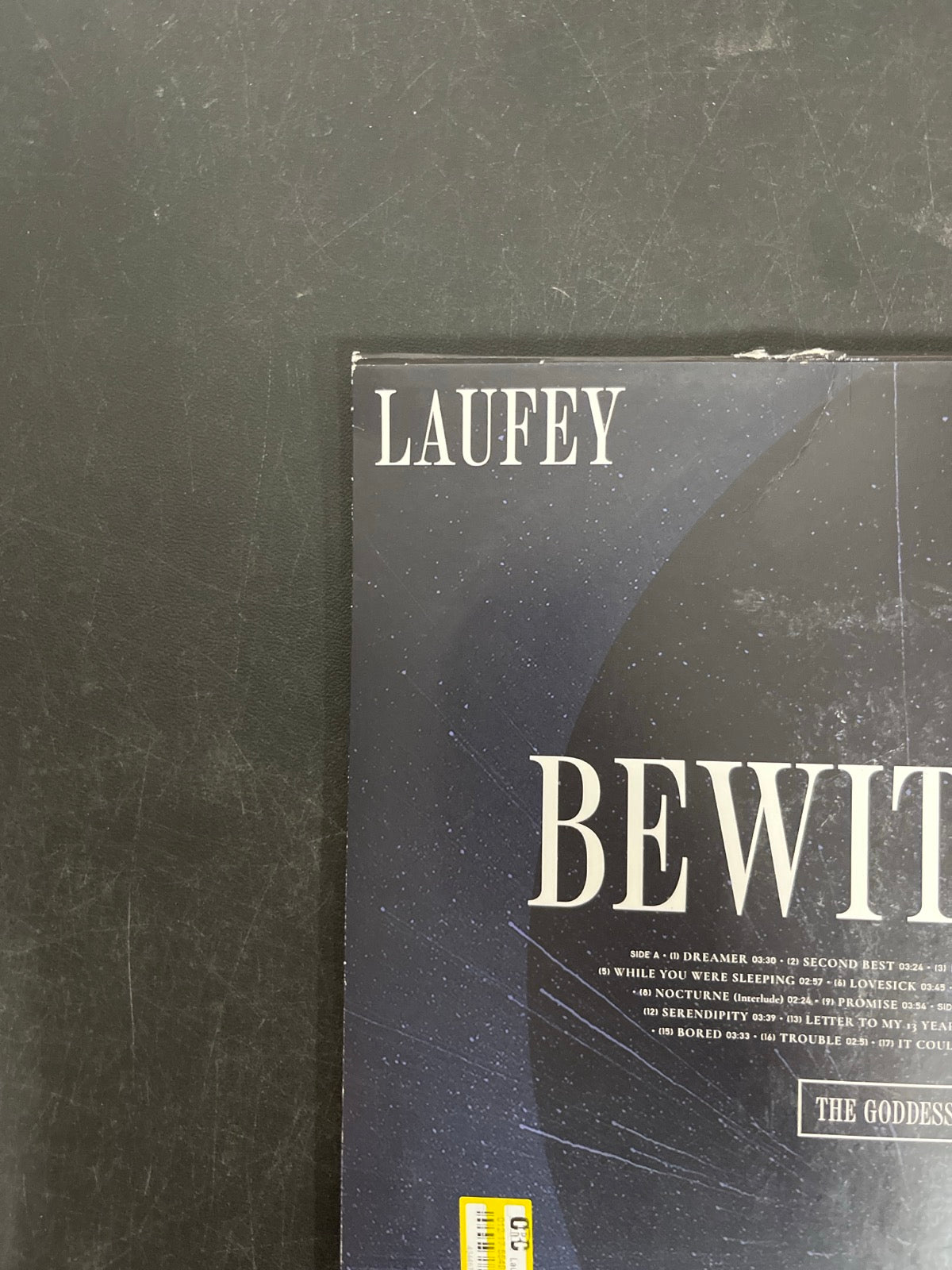 BACK_TL - Laufey - Bewitched: The Goddess Edition LE Blue Vinyl USED NOT TESTED