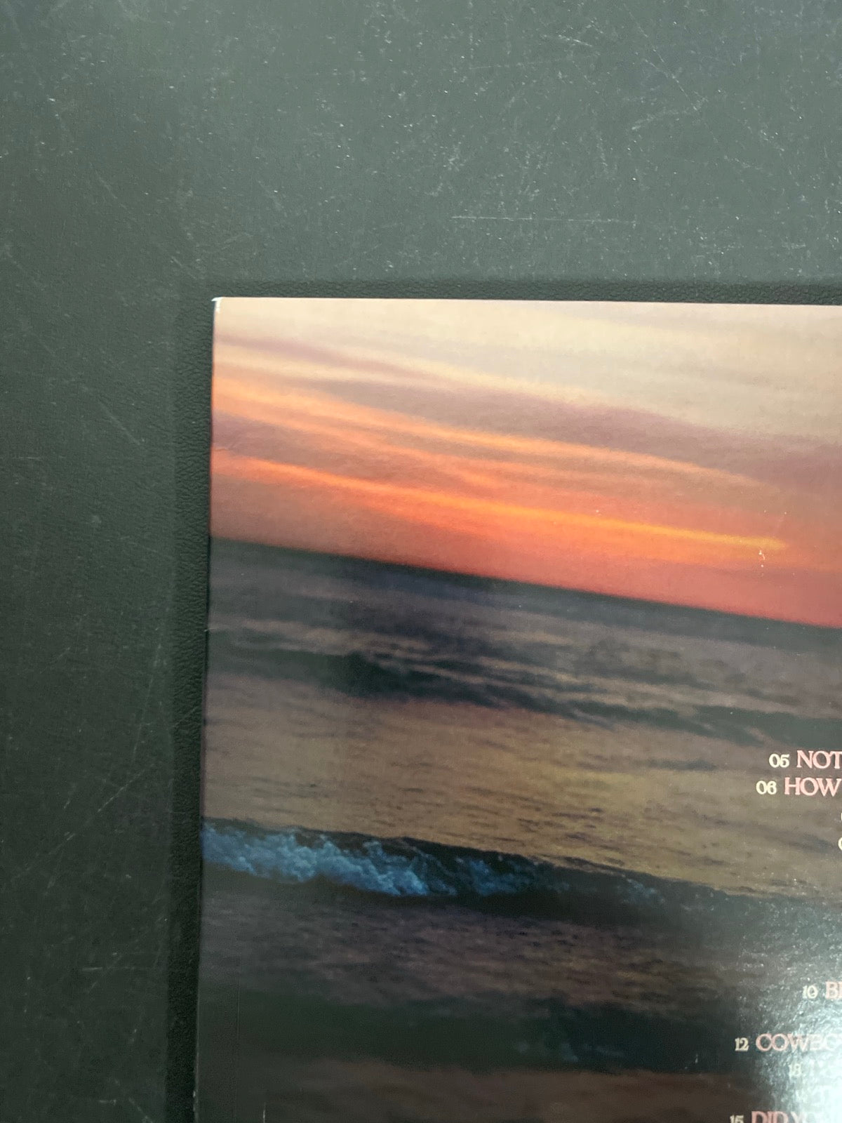 BACK_TL - Kelsea Ballerini - Patterns LE Uncharted Waters Vinyl USED NOT TESTED