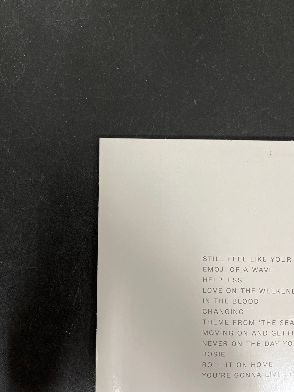 BACK_TL - John Mayer - The Search for Everything 180gm Vinyl USED NOT TESTED