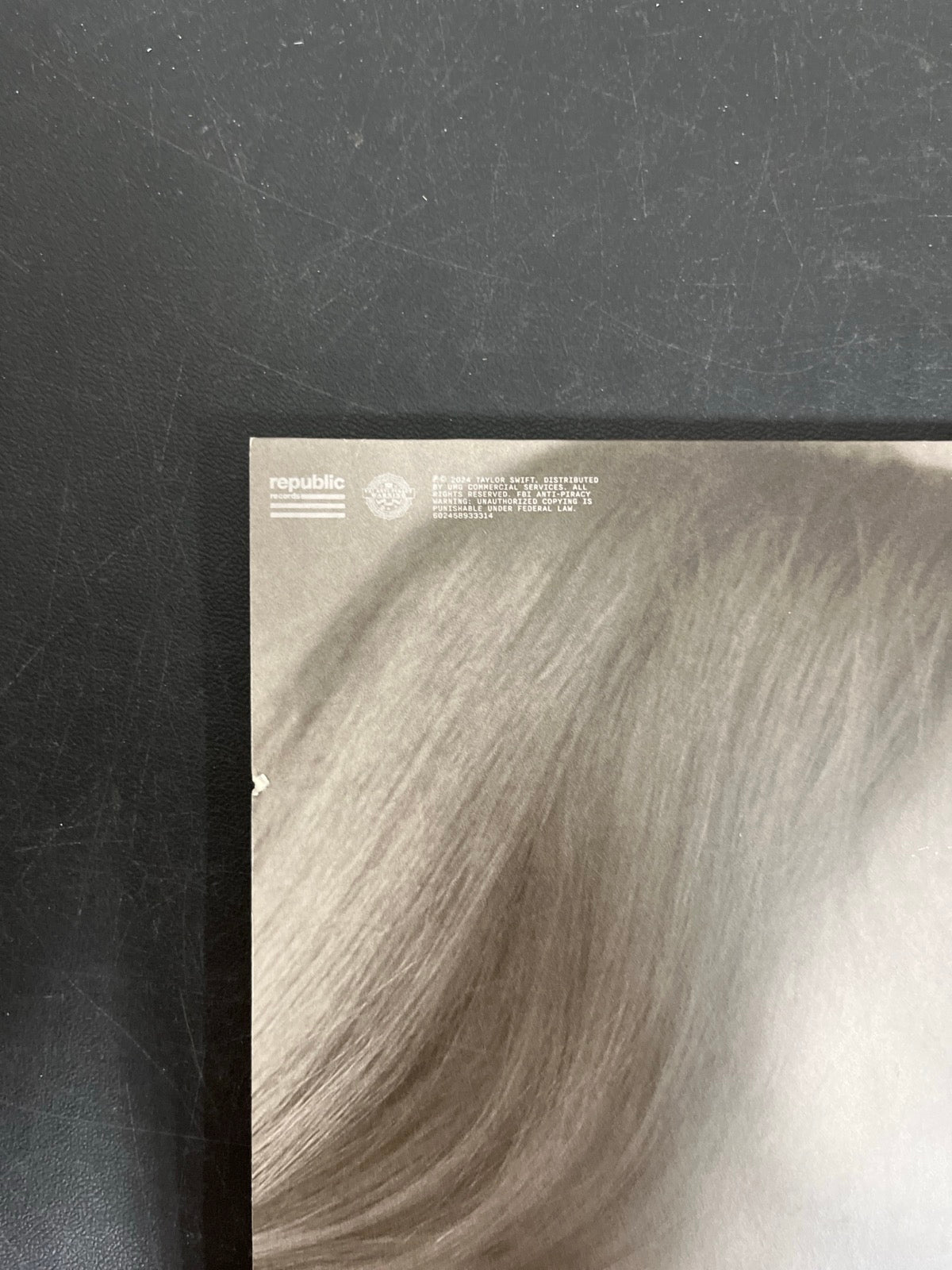 BACK_TL - Taylor Swift - The Tortured ... LE Clear Vinyl SEALED NOT TESTED