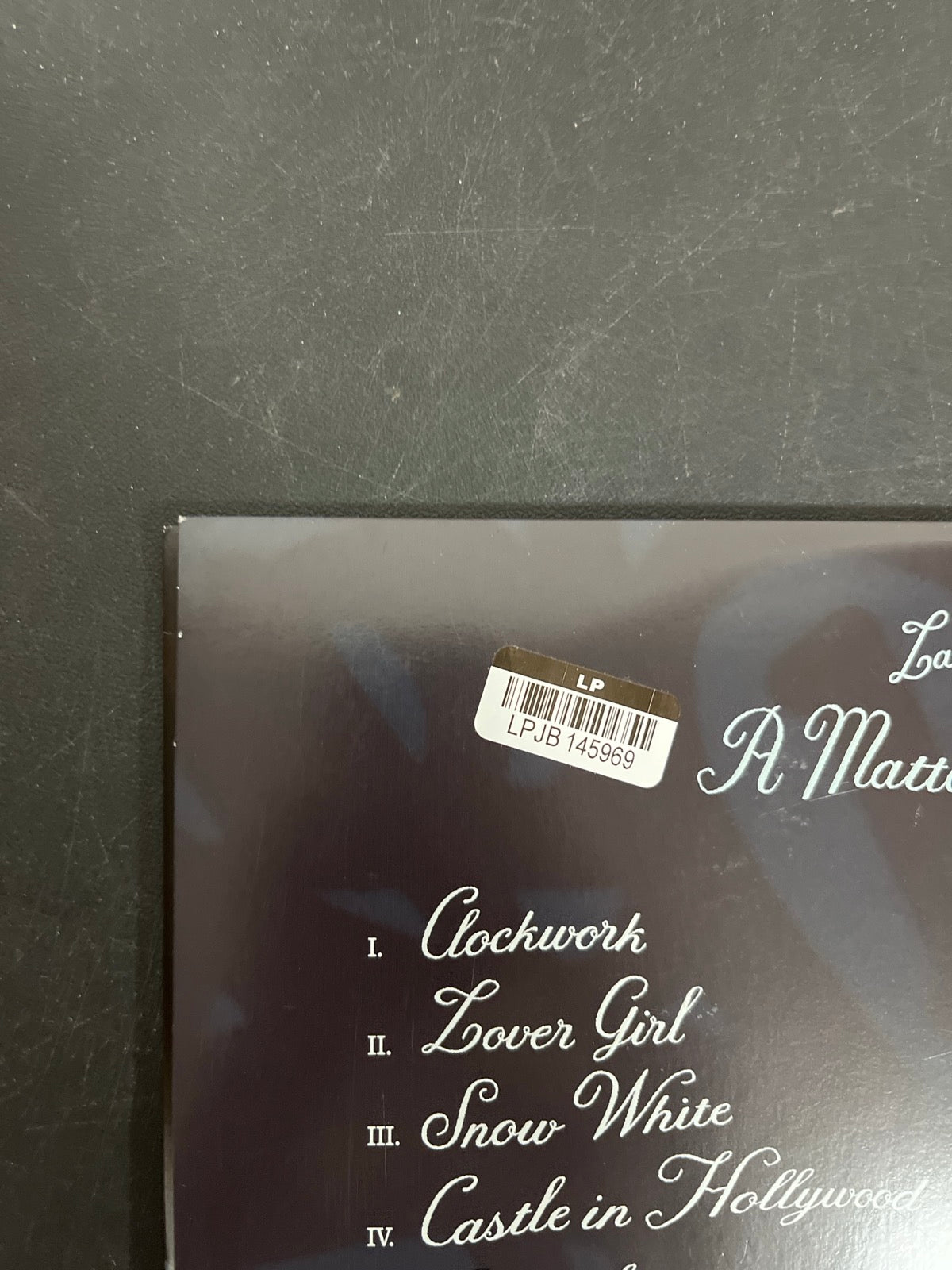 BACK_TL - Laufey - A Matter Of Time LE Green / Pink Vinyl USED NOT TESTED
