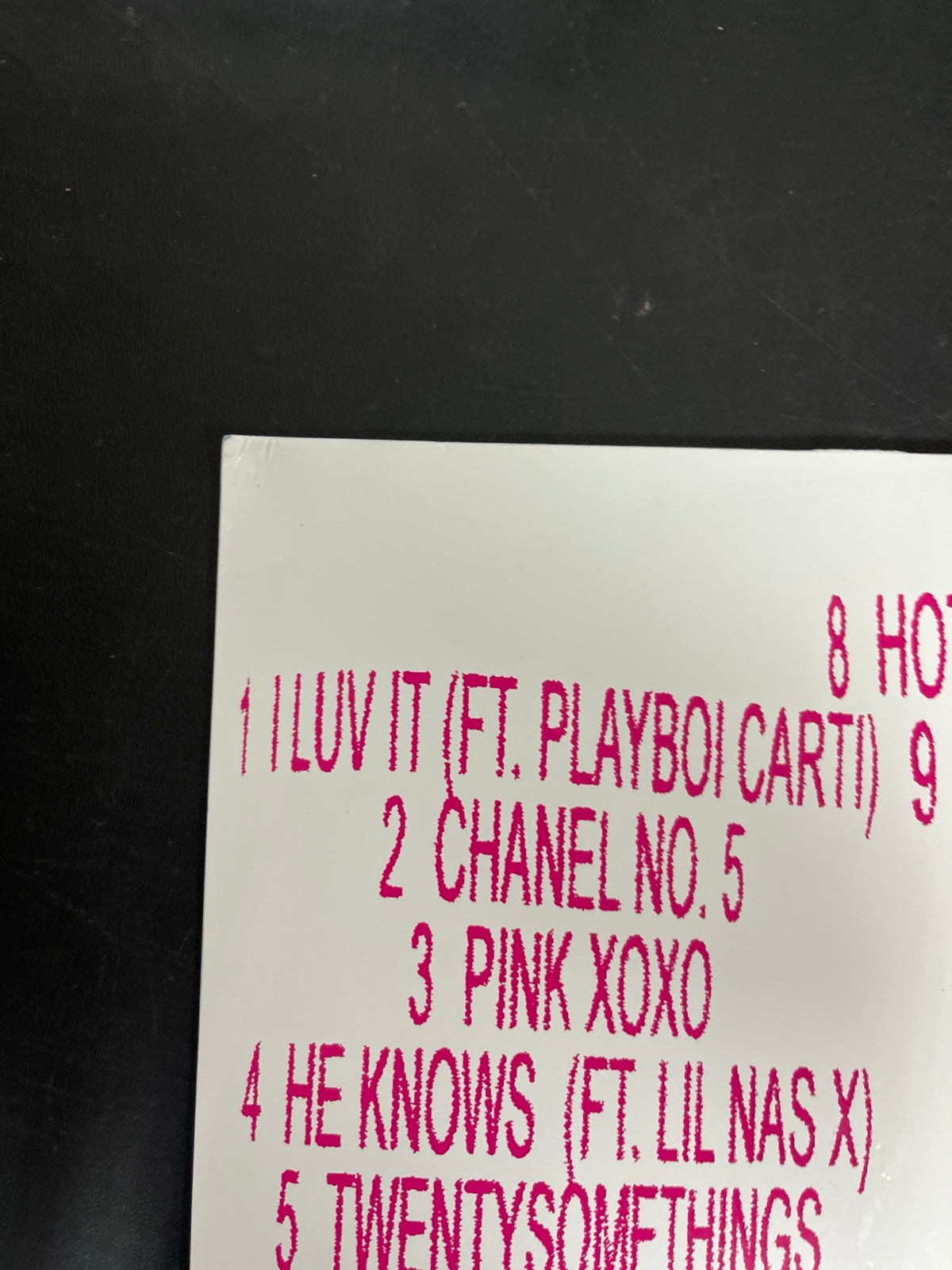 BACK_TL - Camila Cabello - C,XOXO LE Silver Vinyl USED NOT TESTED