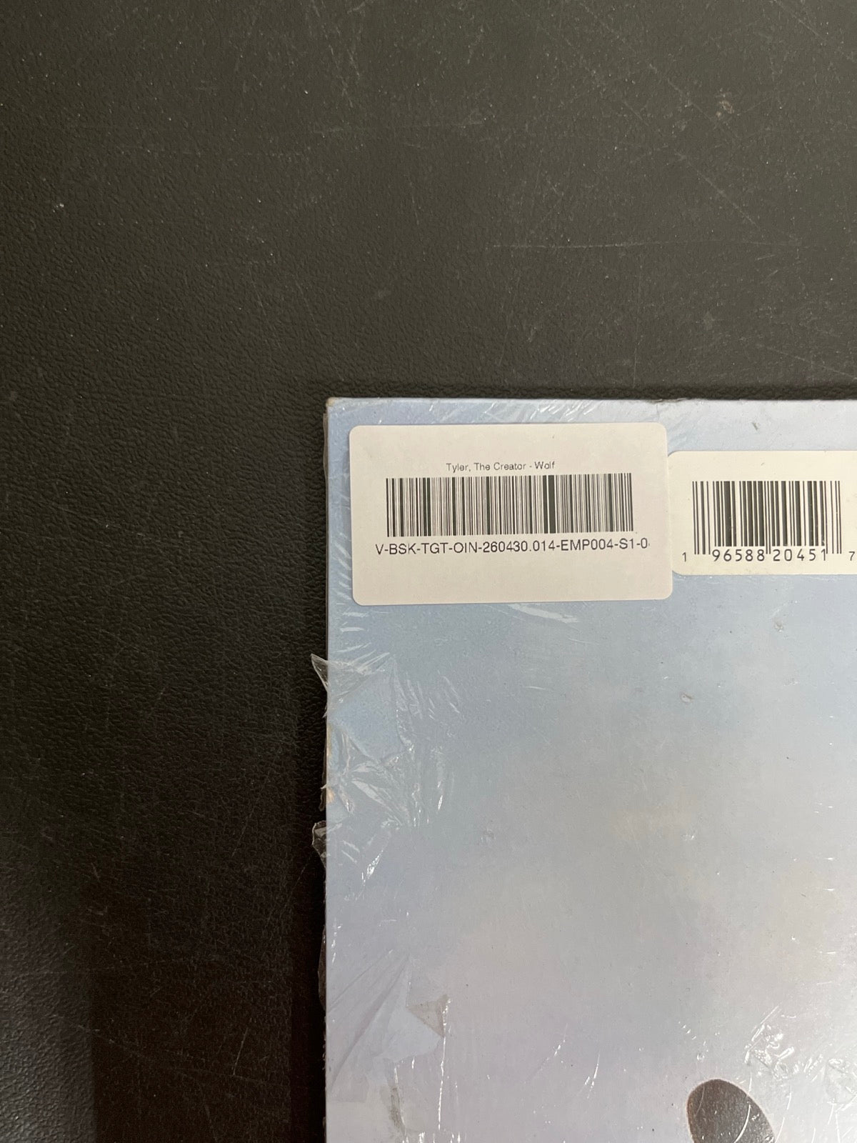 BACK_TL - Tyler, The Creator - Wolf LE Pink Vinyl USED NOT TESTED