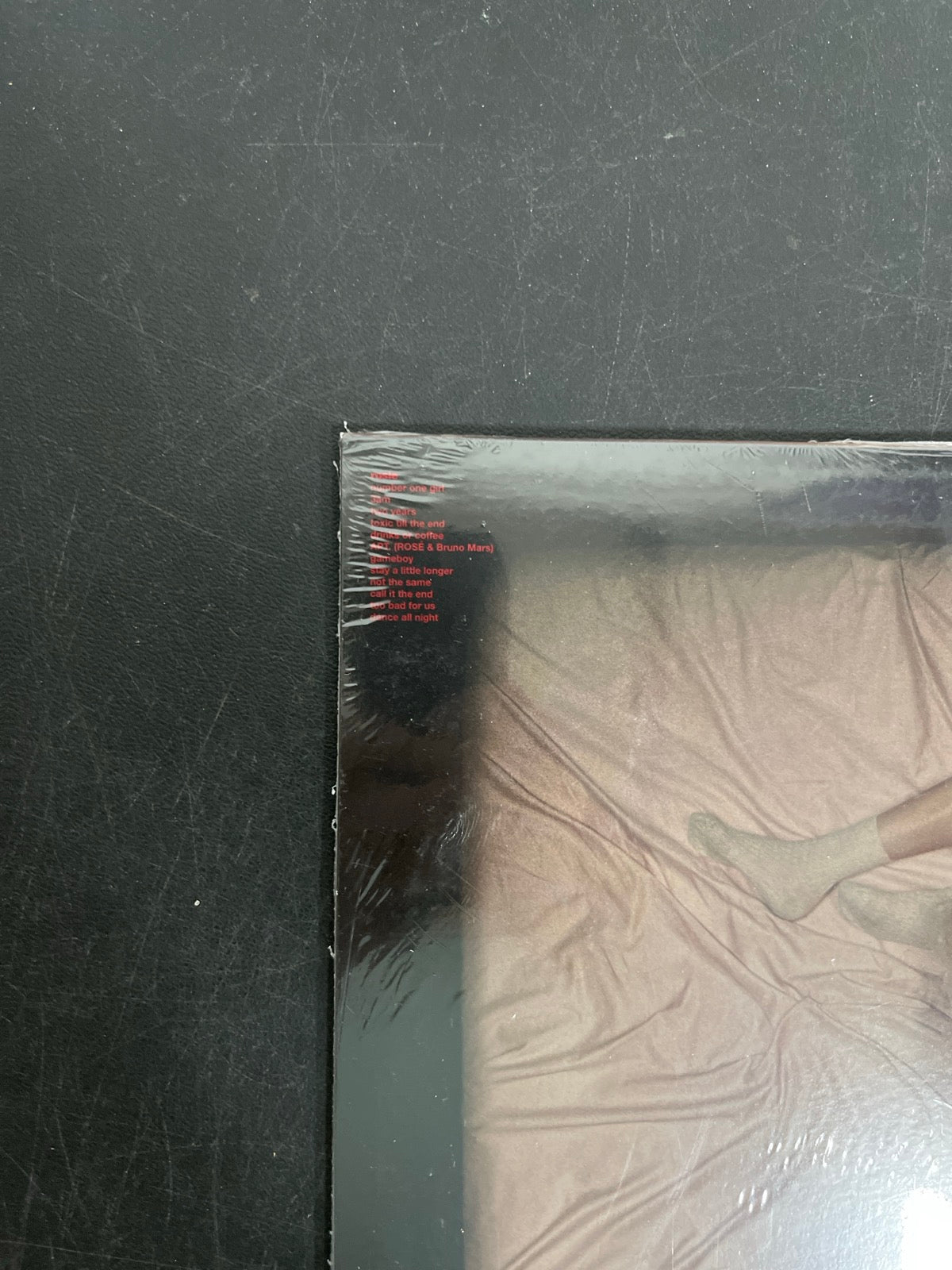 BACK_TL - Rosé - Rosie LE Red Vinyl USED NOT TESTED