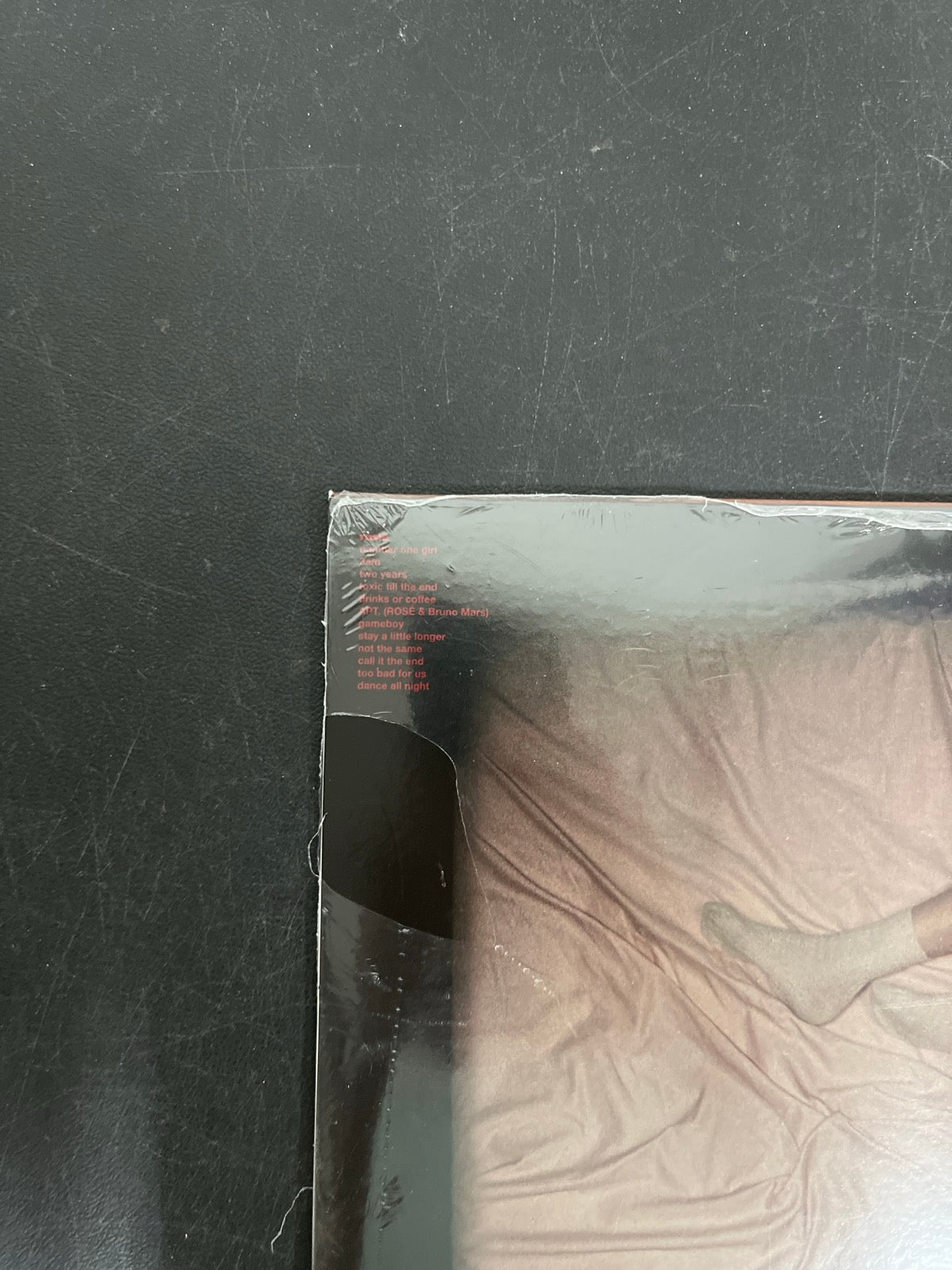 BACK_TL - Rosé - Rosie LE Red Vinyl USED NOT TESTED