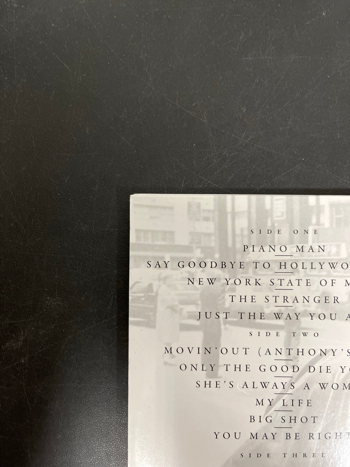 BACK_TL - Billy Joel - Greatest Hits, Volume I & II Black Vinyl USED NOT TESTED