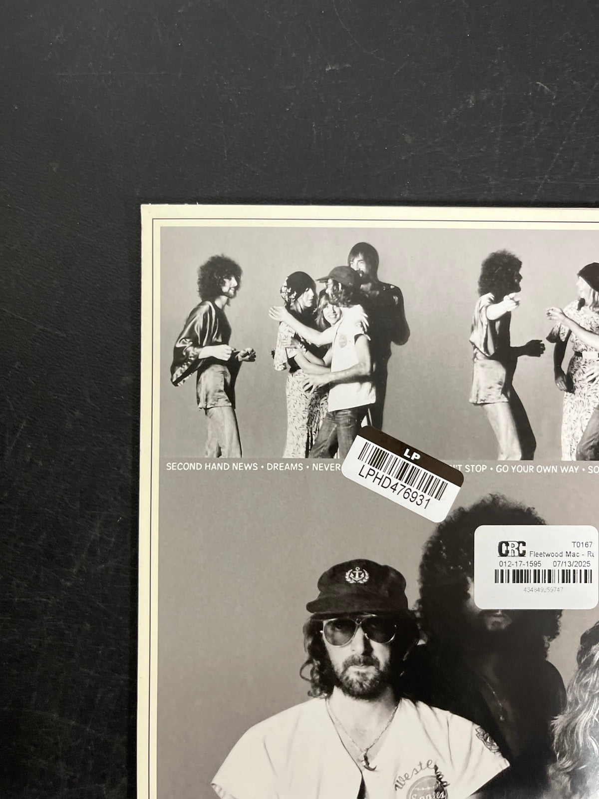 BACK_TL - Fleetwood Mac - Rumours LE Gold Remastered Vinyl USED NOT TESTED