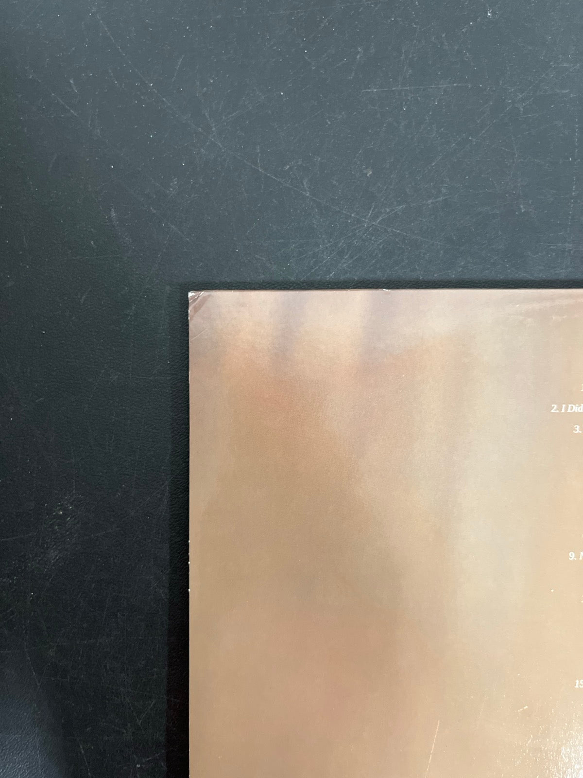 BACK_TL - Billie Eilish - Happier Than Ever LE Light Blue Etched Vinyl USED NOT TESTED
