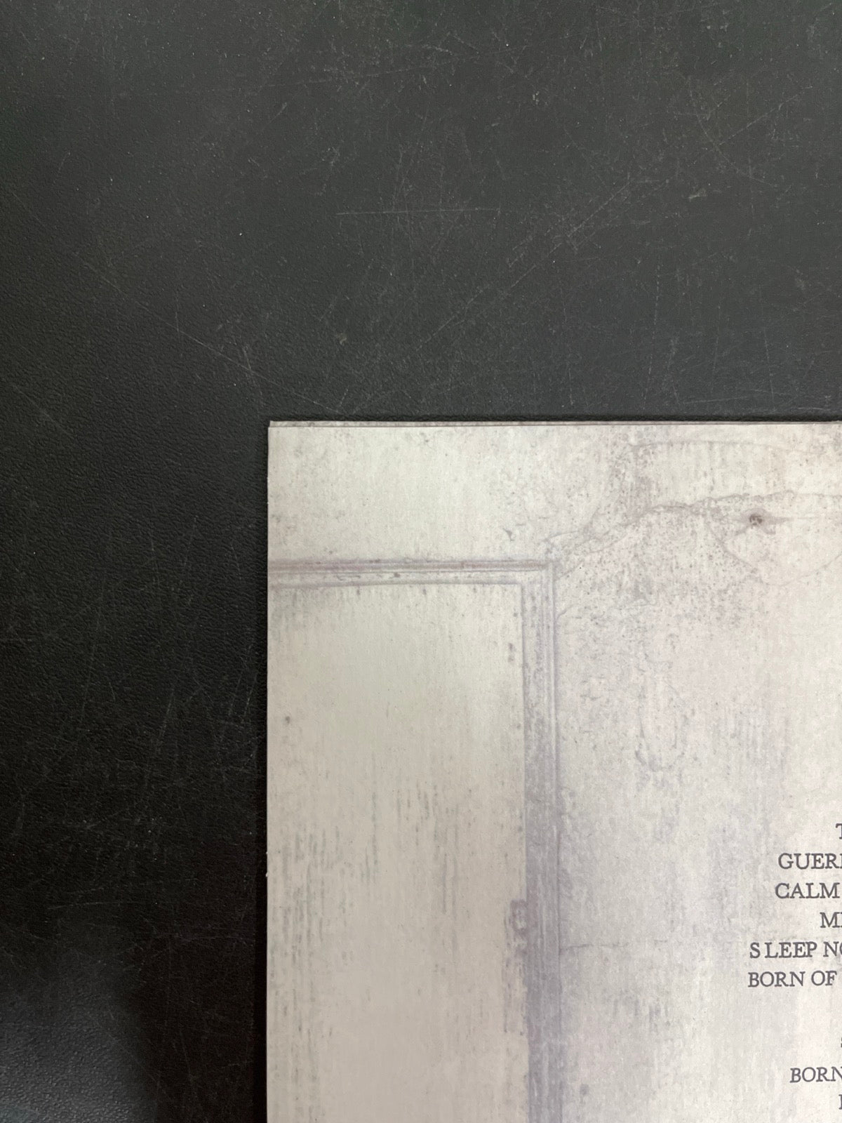 BACK_TL - Rage Against The Machine - The Battle ... LE 180gm Black Vinyl USED NOT TESTED