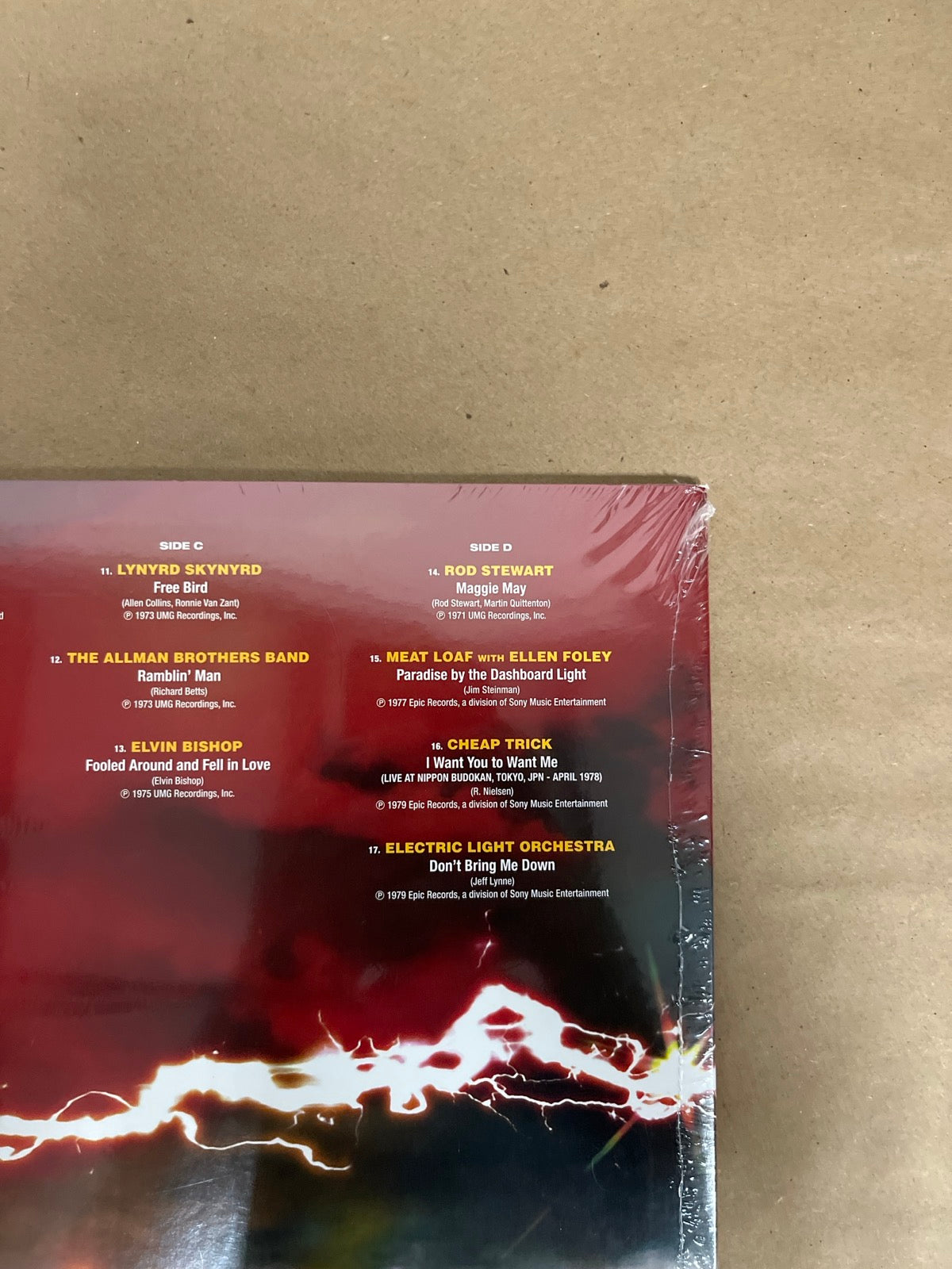 BACK_TR - NOW That's What I Call Classic Rock LE Vinyl USED NOT TESTED