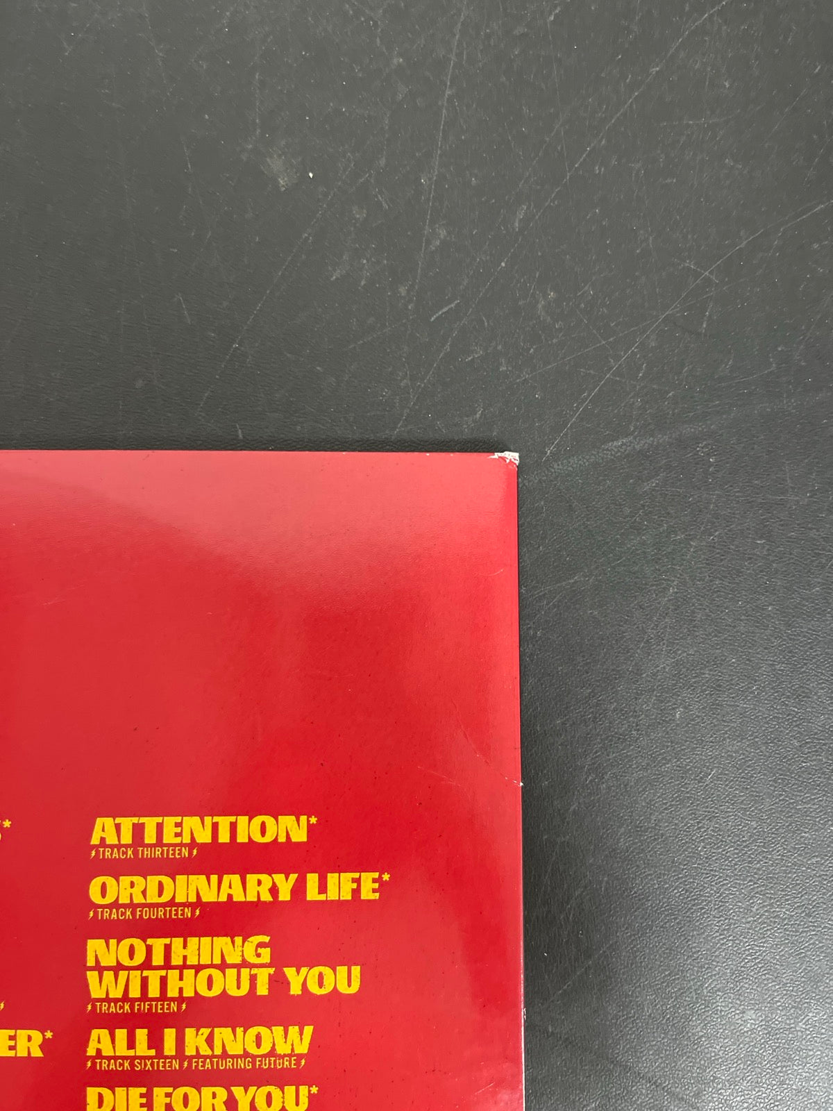 BACK_TR - The Weeknd - Starboy LE Blue Vinyl USED NOT TESTED
