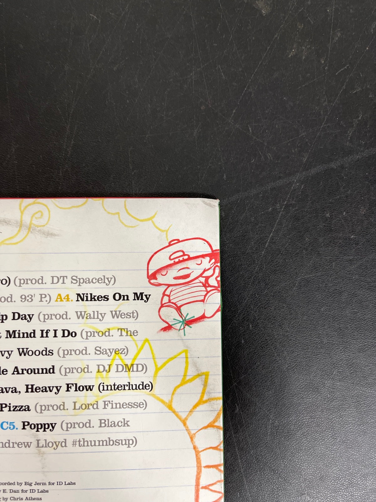 BACK_TR - Mac Miller - K.I.D.S. LE Blue / Red / Yellow Vinyl USED NOT TESTED