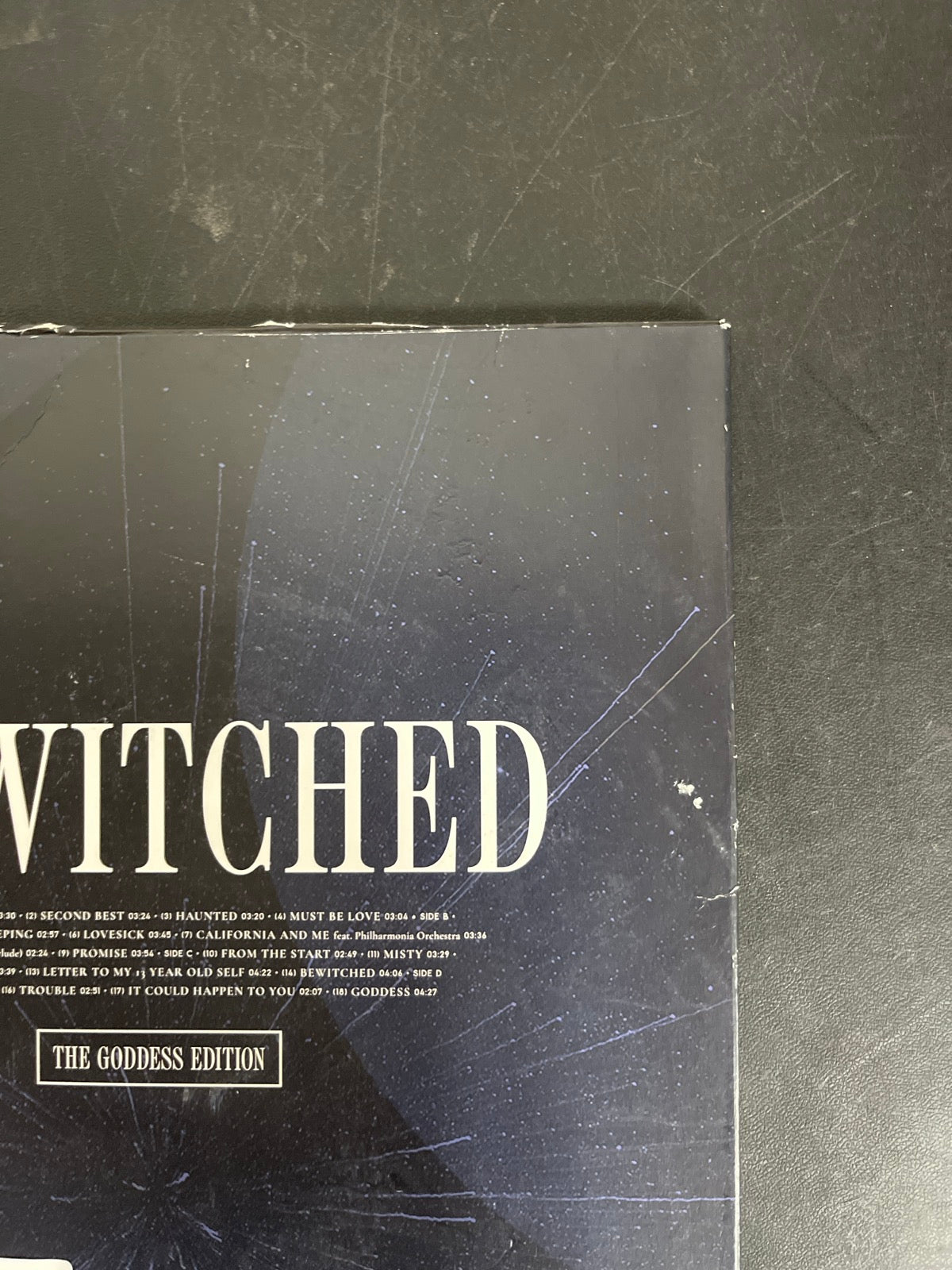BACK_TR - Laufey - Bewitched: The Goddess Edition LE Blue Vinyl USED NOT TESTED