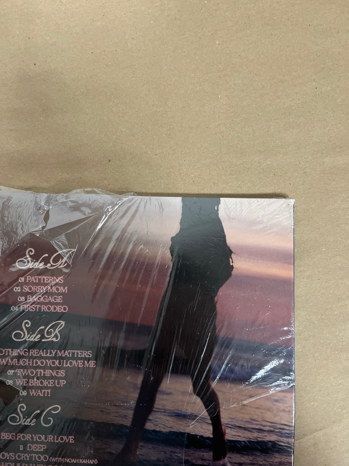 BACK_TR - Kelsea Ballerini - Patterns LE Uncharted Waters Vinyl USED NOT TESTED