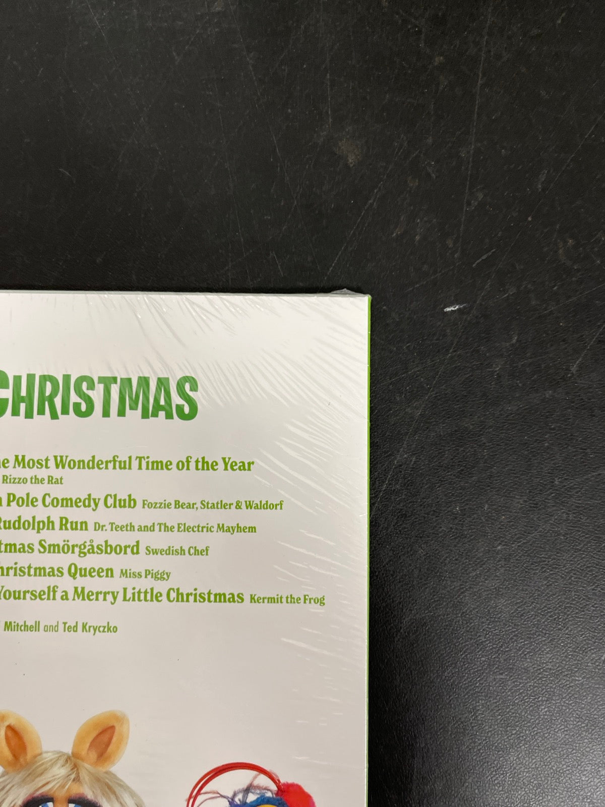 BACK_TR - The Muppets - A Green and Red Christmas LE Red Vinyl USED NOT TESTED