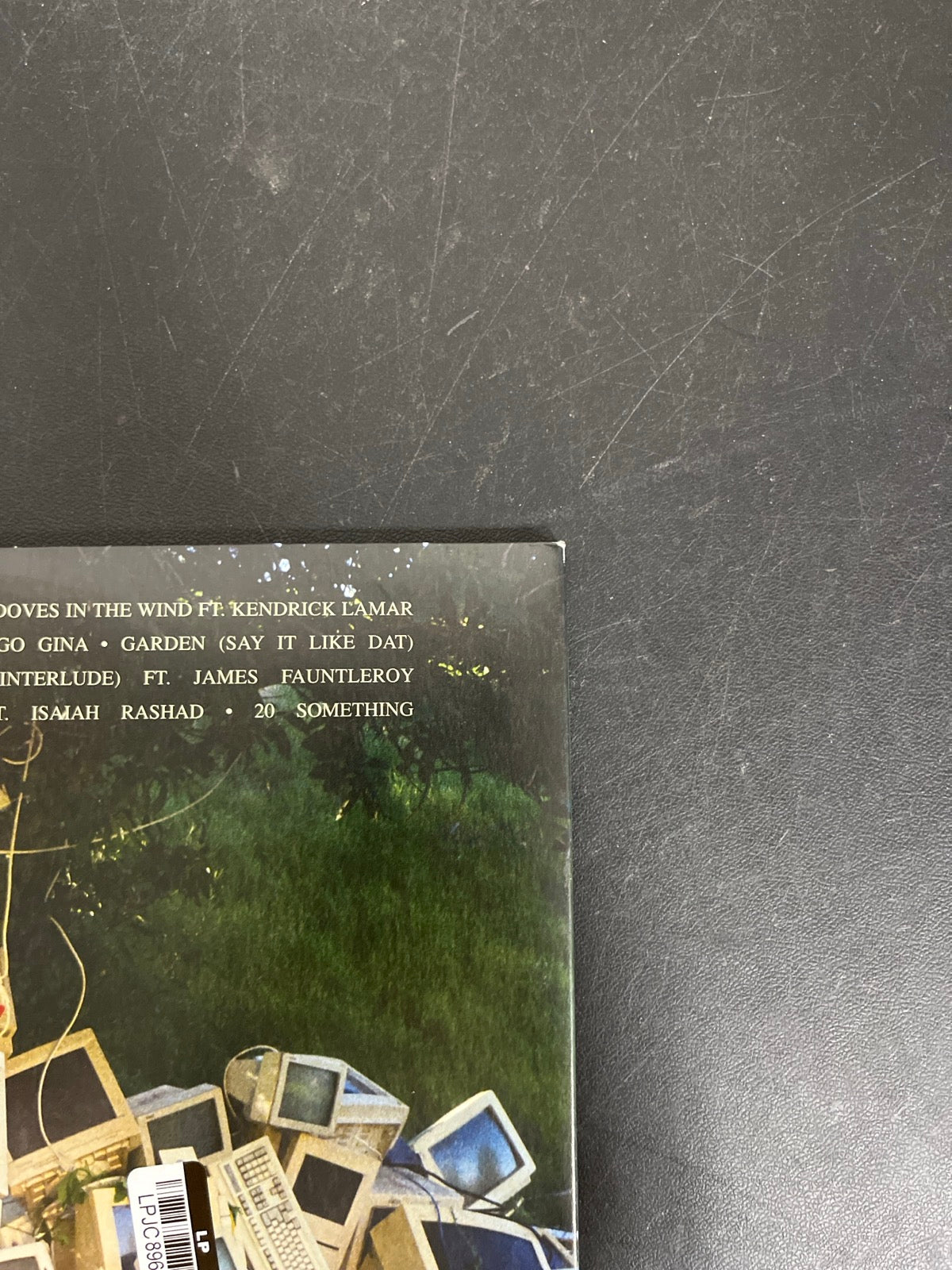 BACK_TR - SZA - Ctrl LE Translucent Green Vinyl USED NOT TESTED