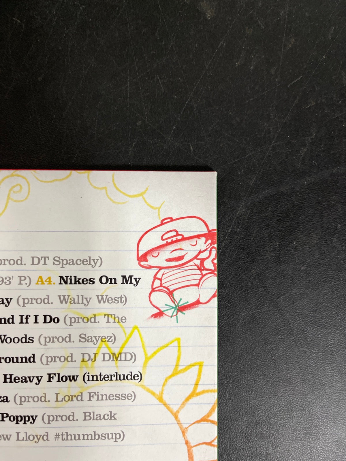 BACK_TR - Mac Miller - K.I.D.S. LE Blue / Red / Yellow Vinyl USED NOT TESTED