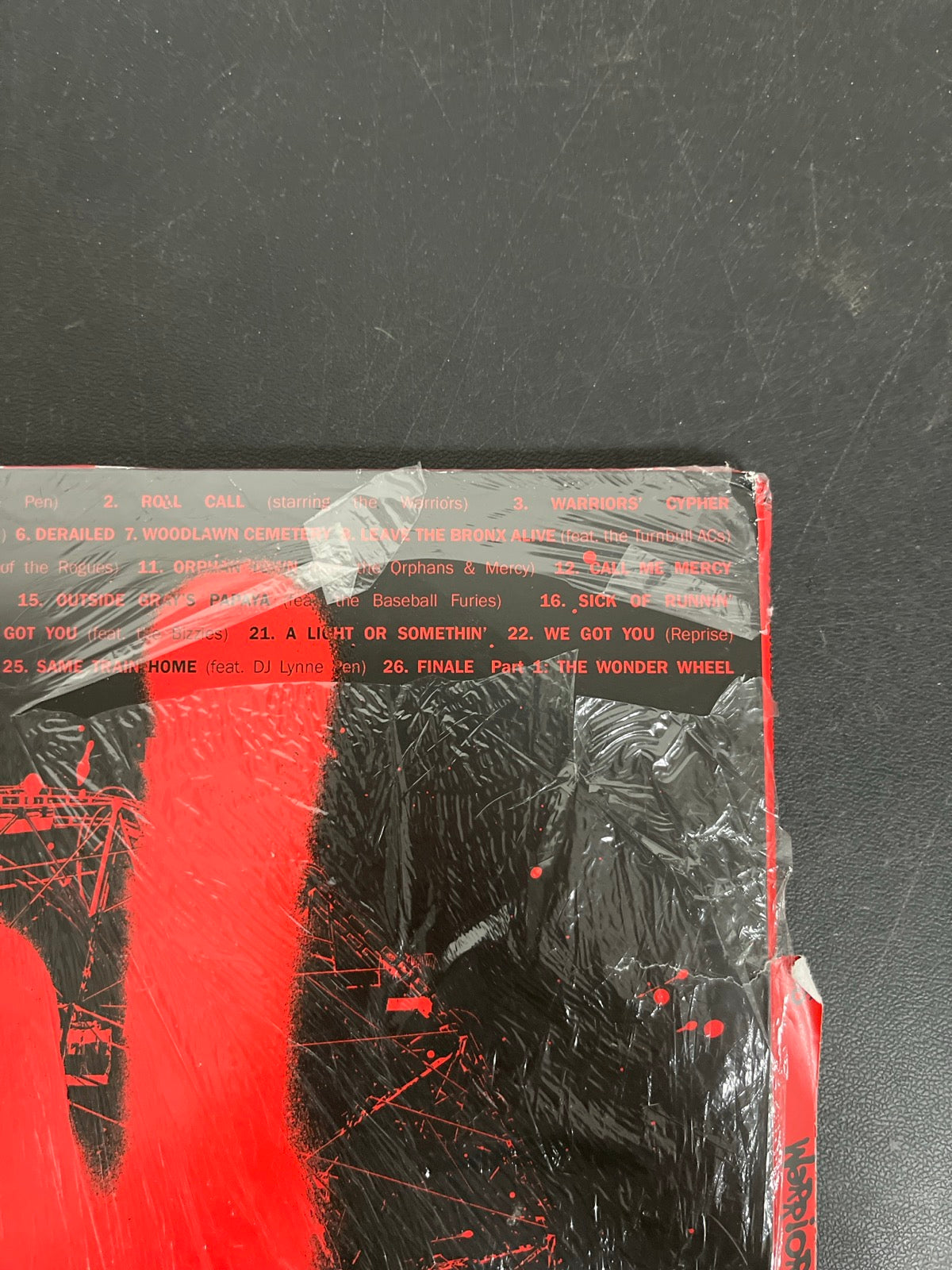 BACK_TR - Lin-Manuel Miranda + Eisa Davis - Warriors LE Vinyl USED NOT TESTED