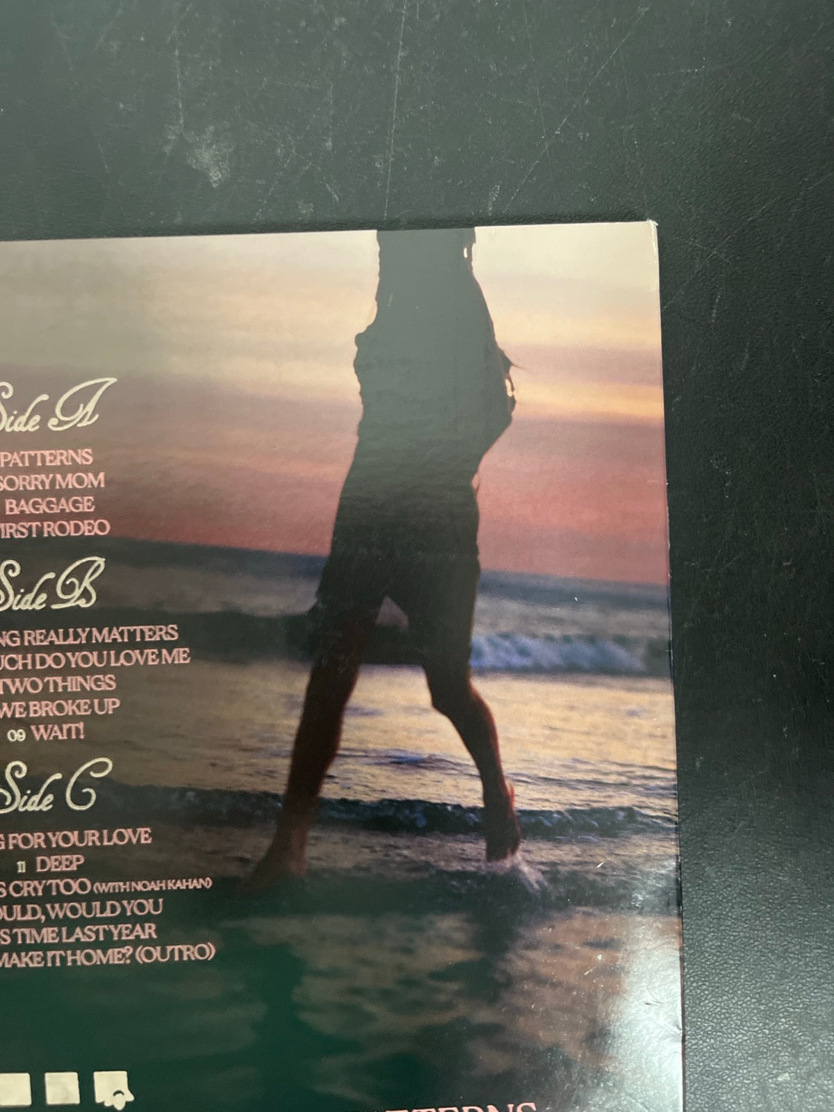 BACK_TR - Kelsea Ballerini - Patterns LE Uncharted Waters Vinyl USED NOT TESTED
