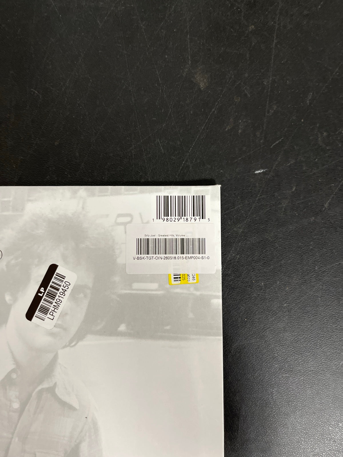 BACK_TR - Billy Joel - Greatest Hits, Volume I & II Black Vinyl USED NOT TESTED
