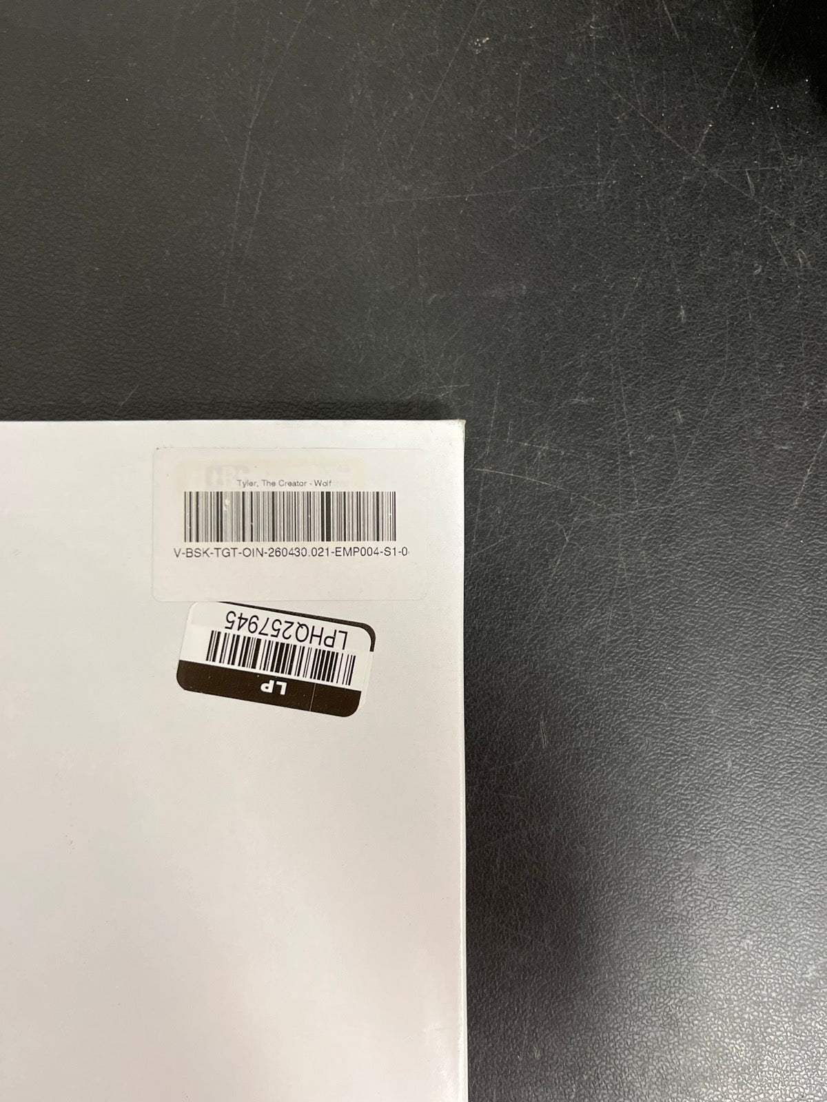 BACK_TR - Tyler, The Creator - Wolf LE Pink Vinyl USED NOT TESTED