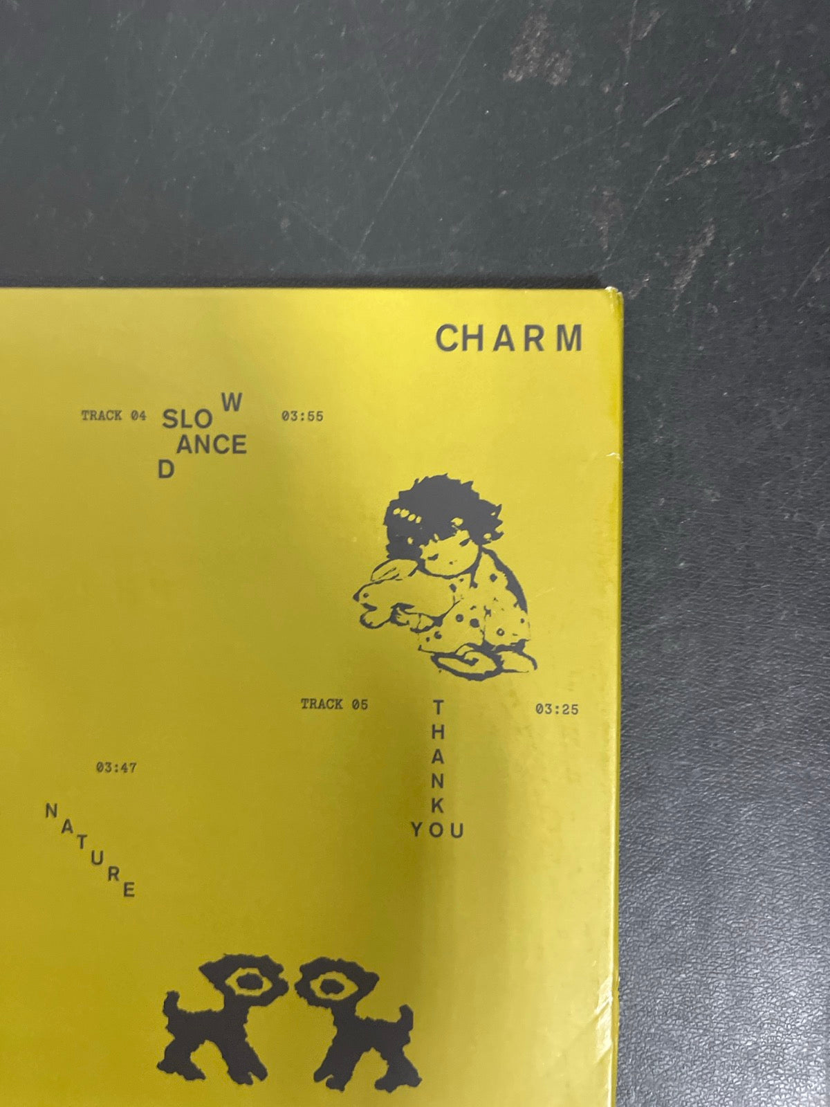 BACK_TR - Clairo - Charm Anniversary Ed. Rainbow Vinyl USED NOT TESTED