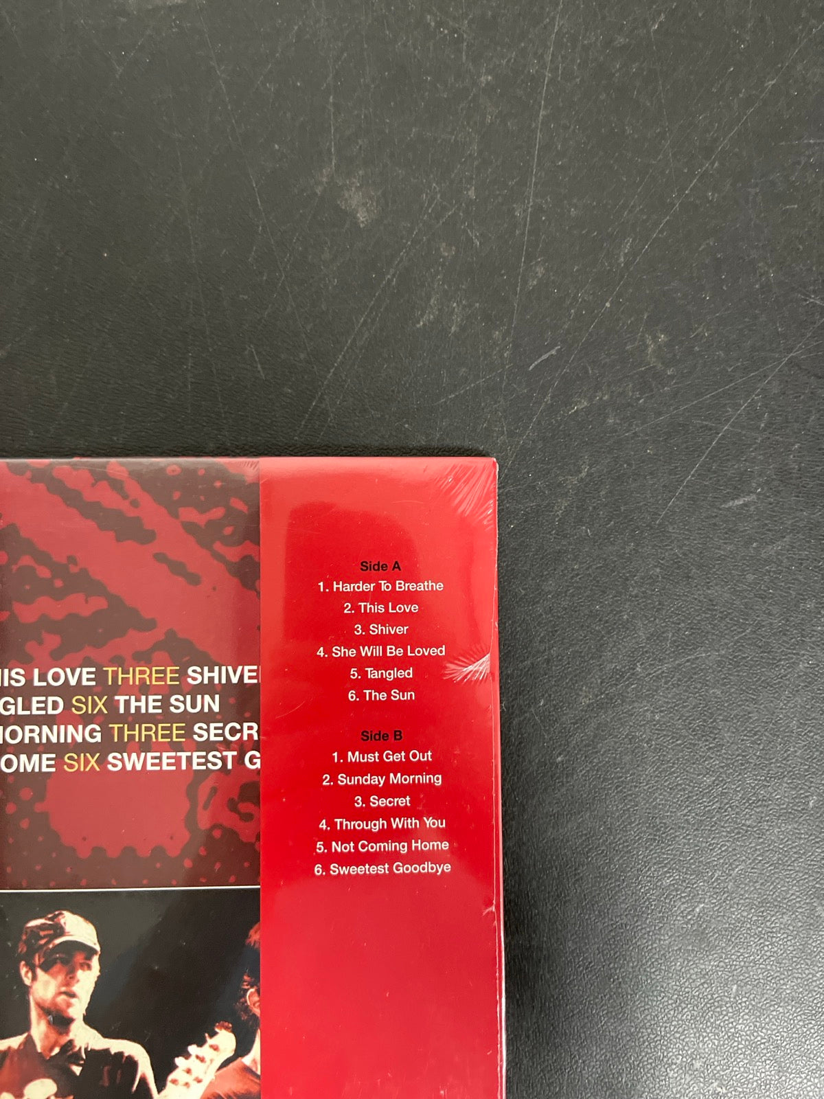 BACK_TR - Maroon 5 - Songs About Jane LE Gold Vinyl USED NOT TESTED