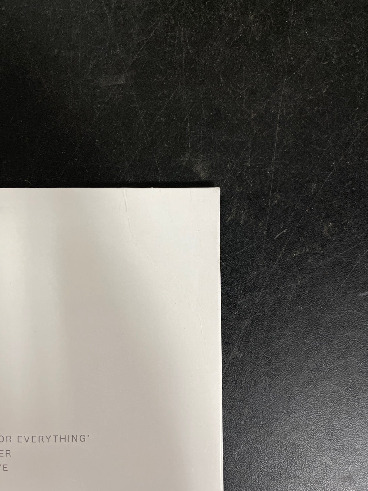BACK_TR - John Mayer - The Search for Everything 180gm Vinyl USED NOT TESTED