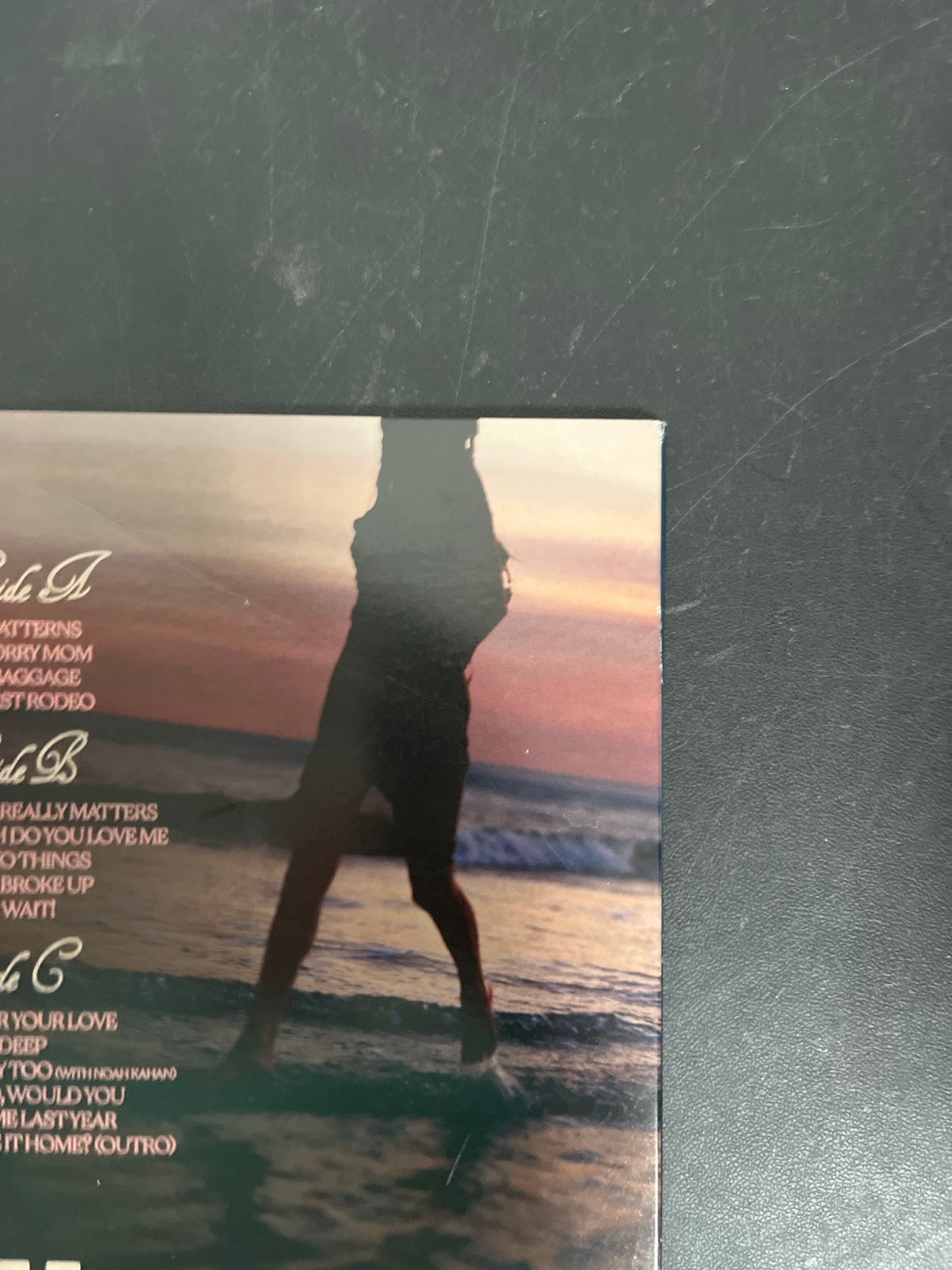 BACK_TR - Kelsea Ballerini - Patterns LE Uncharted Waters Vinyl USED NOT TESTED