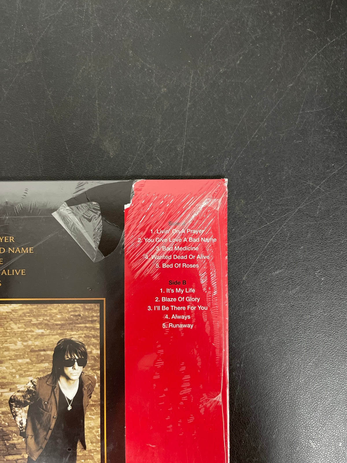 BACK_TR - Bon Jovi - Greatest Hits LE Tiger Eye Vinyl USED NOT TESTED
