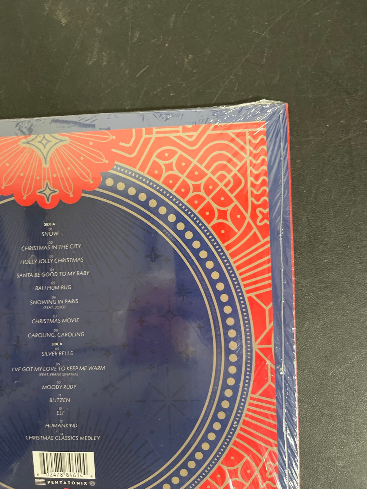 BACK_TR - Pentatonix - Christmas In The City LE Blue Vinyl DAMAGED NOT TESTED