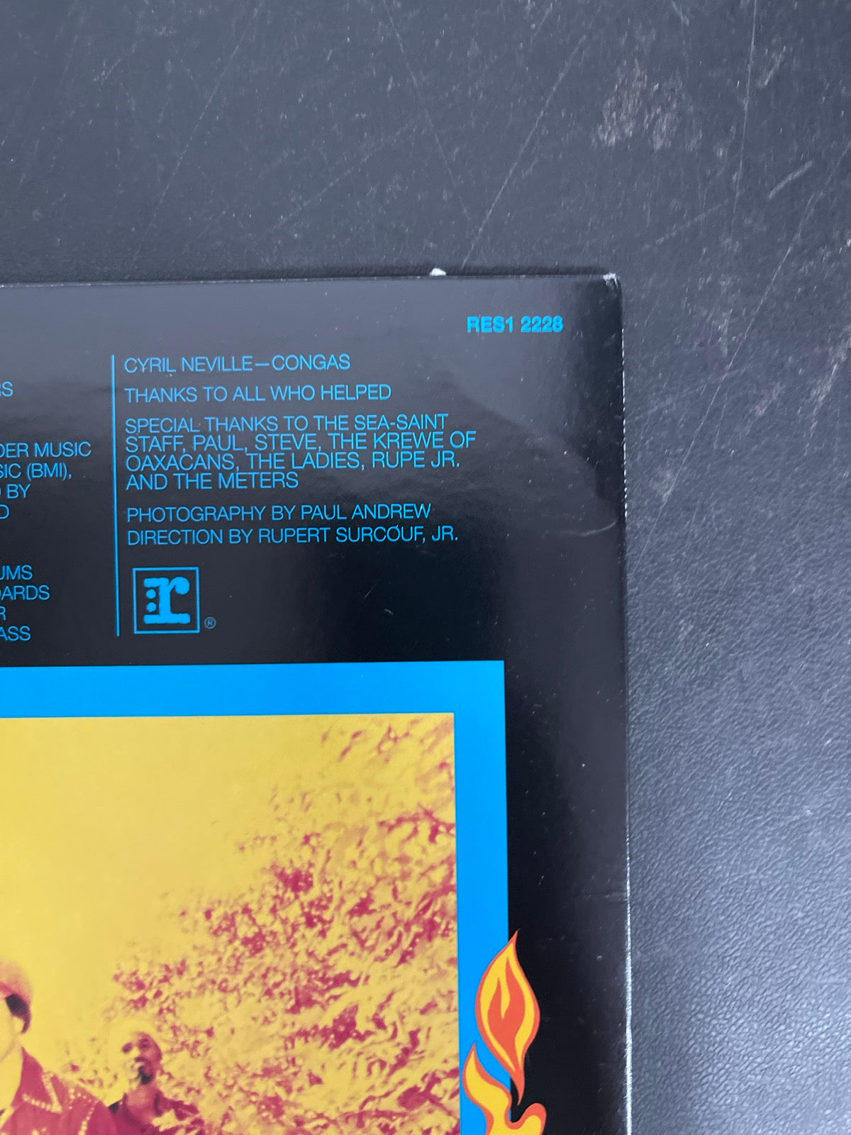 BACK_TR - The Meters - Fire On The Bayou 180gm Reissue Vinyl USED NOT TESTED