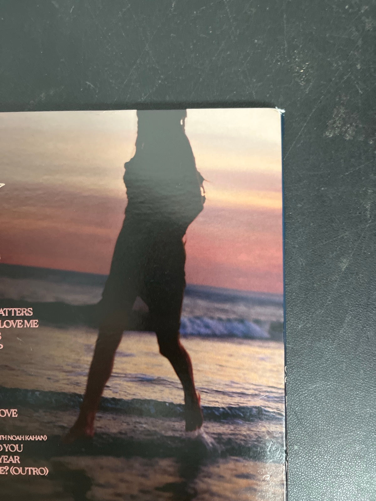 BACK_TR - Kelsea Ballerini - Patterns LE Uncharted Waters Vinyl USED NOT TESTED