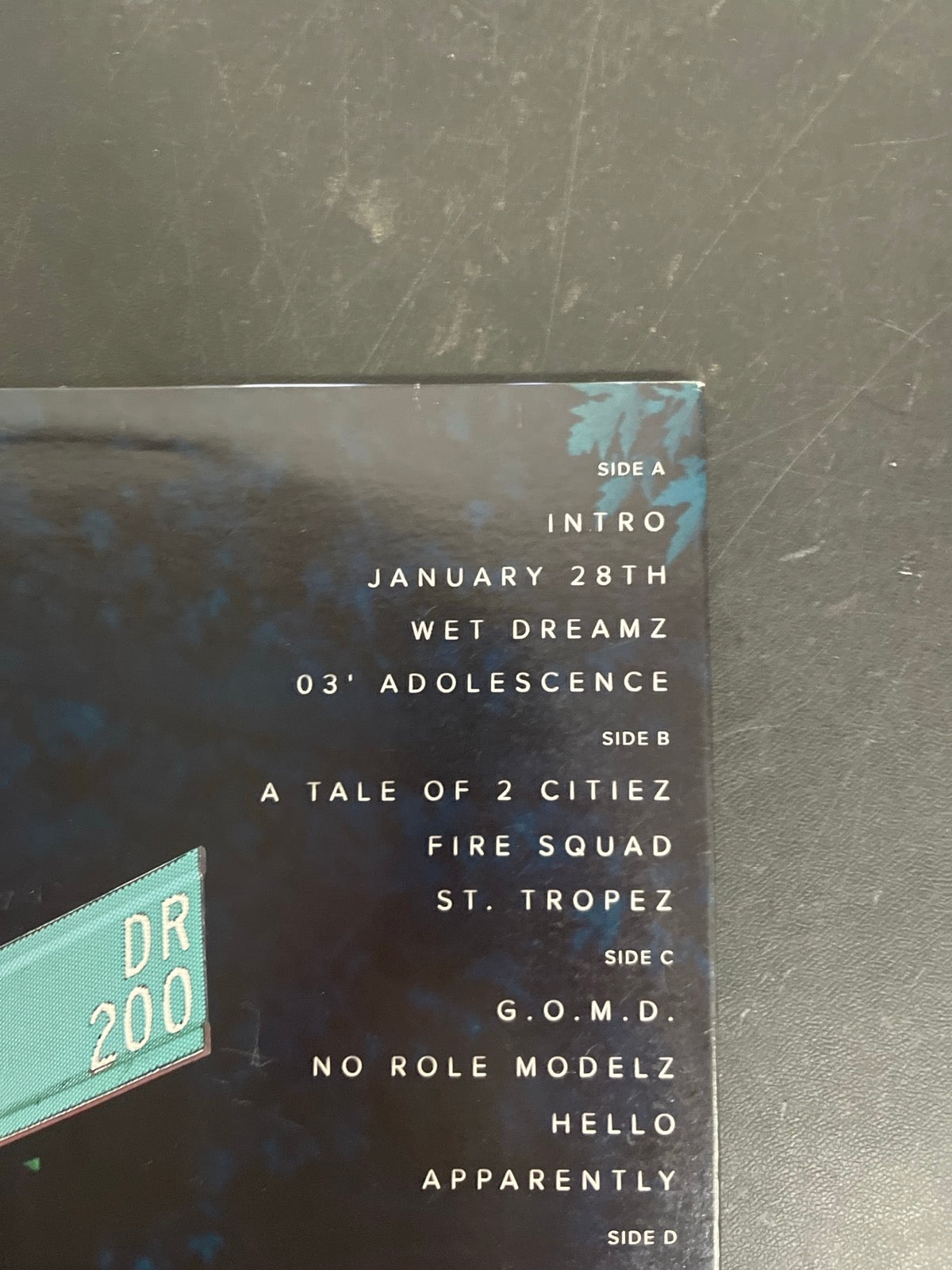 BACK_TR - J. Cole - 2014 Forest Hills Drive Anniversary Ed. Red Vinyl USED NOT TESTED
