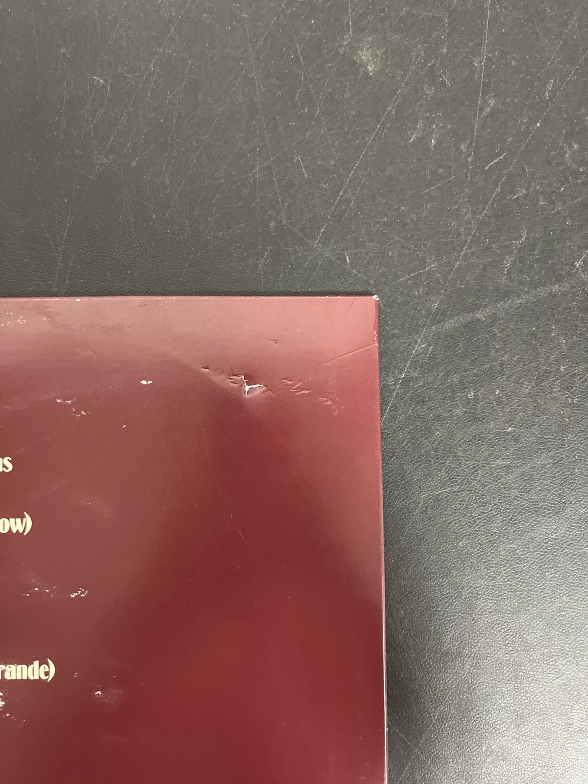 BACK_TR - Kelly Clarkson - When Christmas Comes Around LE Red Vinyl USED NOT TESTED
