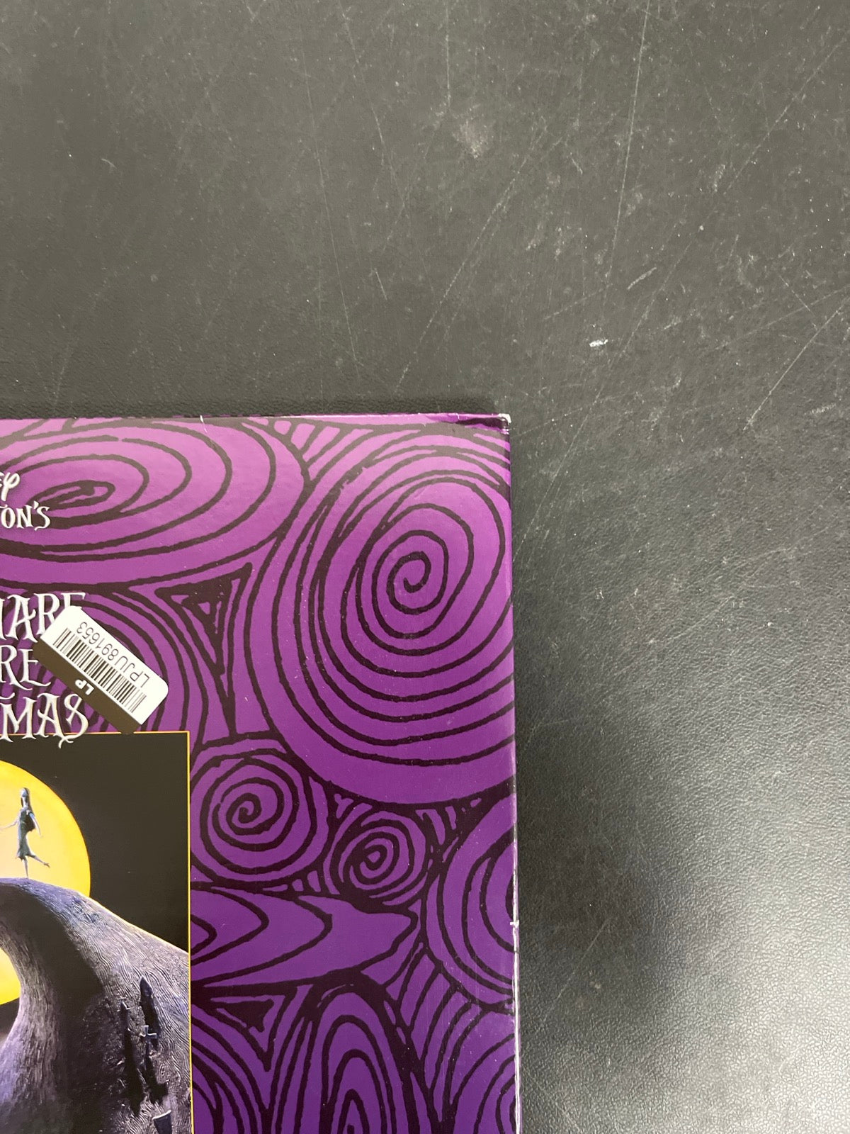 BACK_TR - Danny Elfman - Tim Burton's The ... LE Purple/Yellow Vinyl USED NOT TESTED