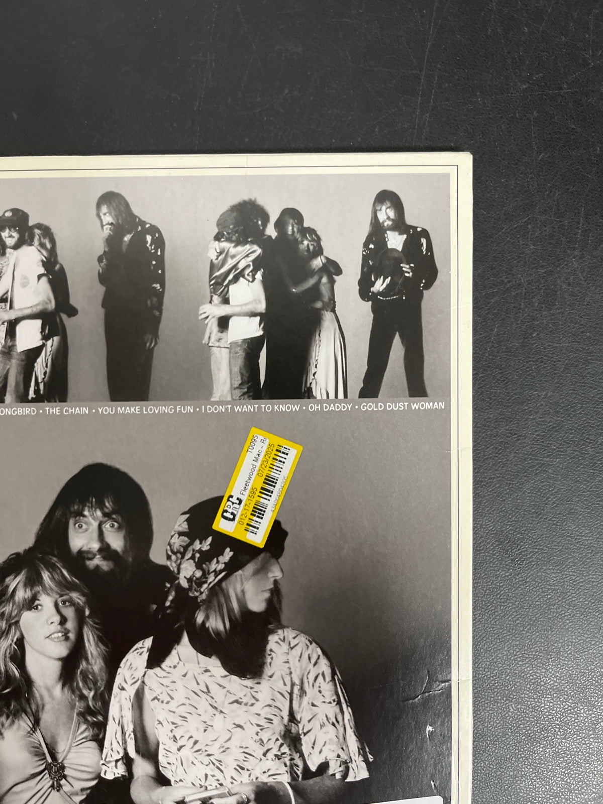 BACK_TR - Fleetwood Mac - Rumours LE Gold Remastered Vinyl USED NOT TESTED