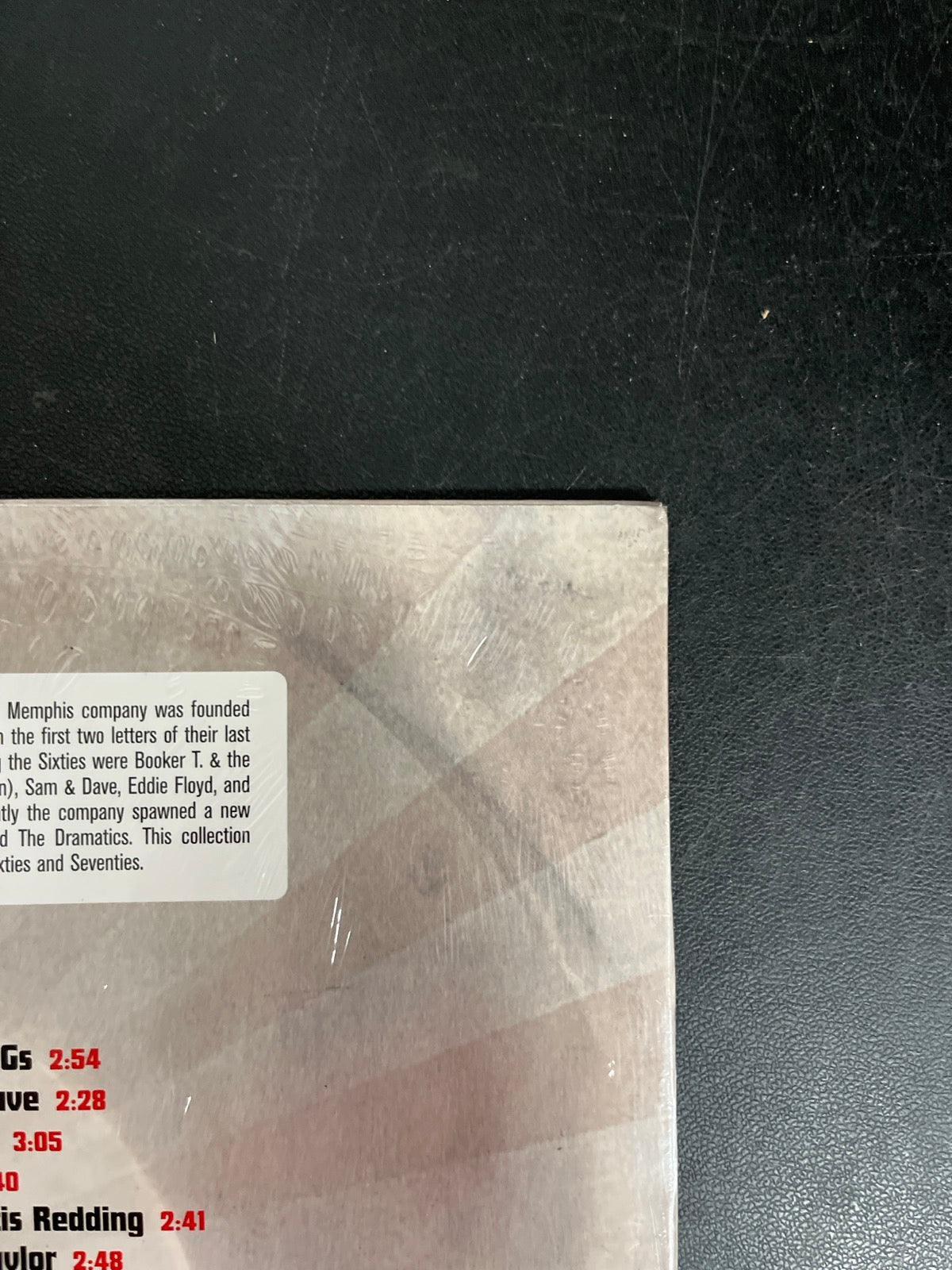 BACK_TR - Stax Number Ones LE Red Vinyl USED NOT TESTED