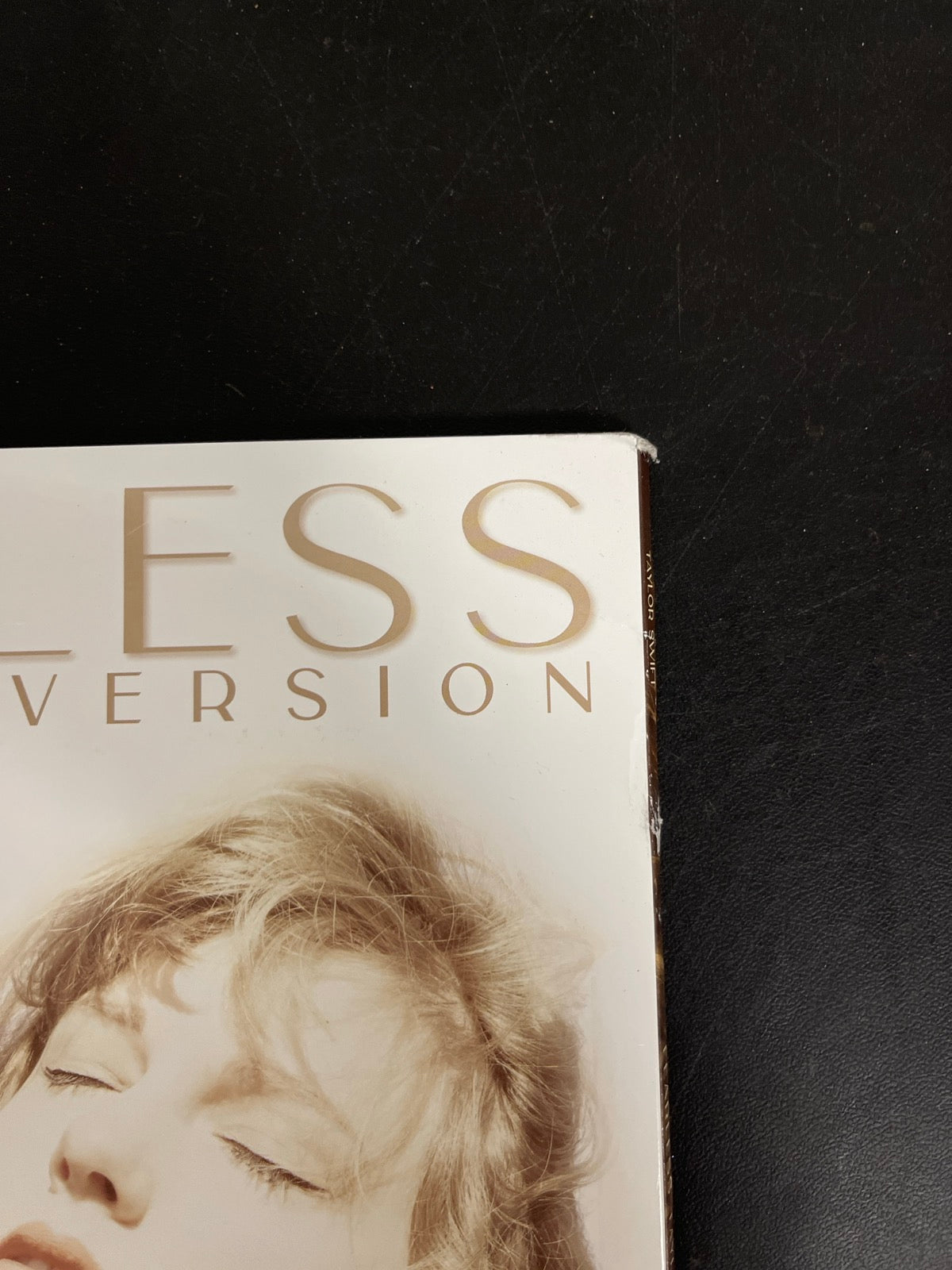 BACK_TR - Taylor Swift - Fearless (Taylor's Version) Red Numbered Vinyl USED NOT TESTED