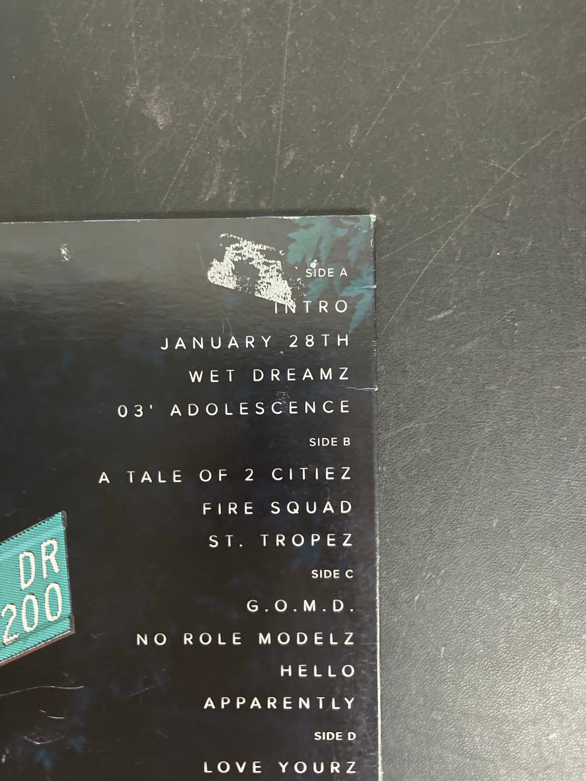 BACK_TR - J. Cole - 2014 Forest Hills Drive Anniversary Ed. Red Vinyl USED NOT TESTED