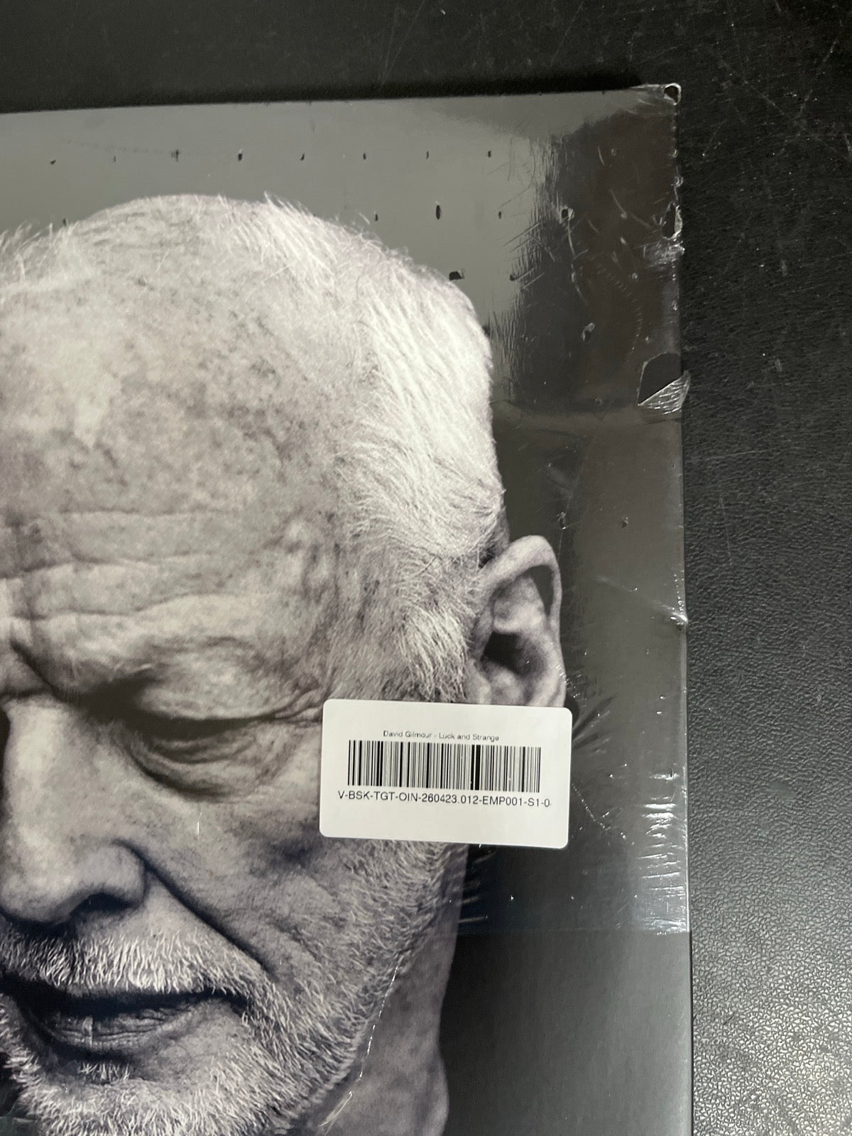 BACK_TR - David Gilmour - Luck and S... Target Exclusive Blue Vinyl USED NOT TESTED