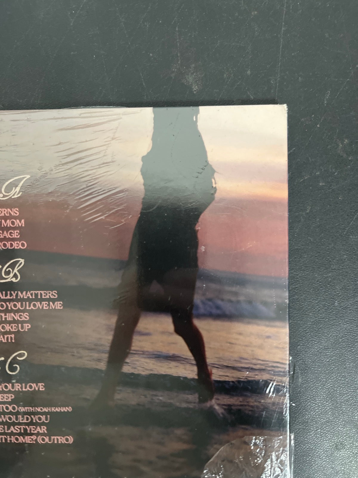 BACK_TR - Kelsea Ballerini - Patterns LE Uncharted Waters Vinyl USED NOT TESTED