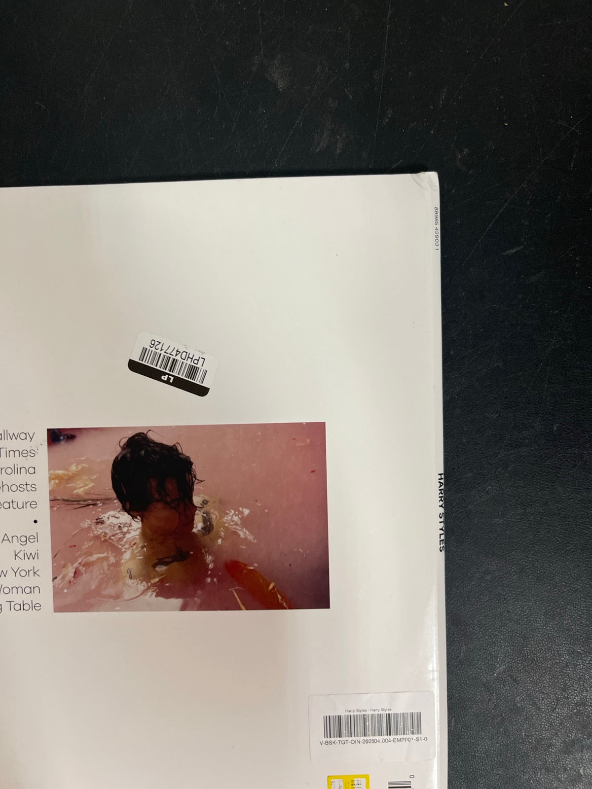 BACK_TR - Harry Styles - Harry Styles Vinyl USED NOT TESTED