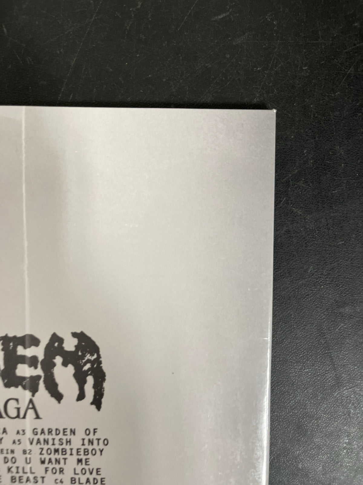 BACK_TR - Lady Gaga - MAYHEM LE Yellow Etched Vinyl USED NOT TESTED