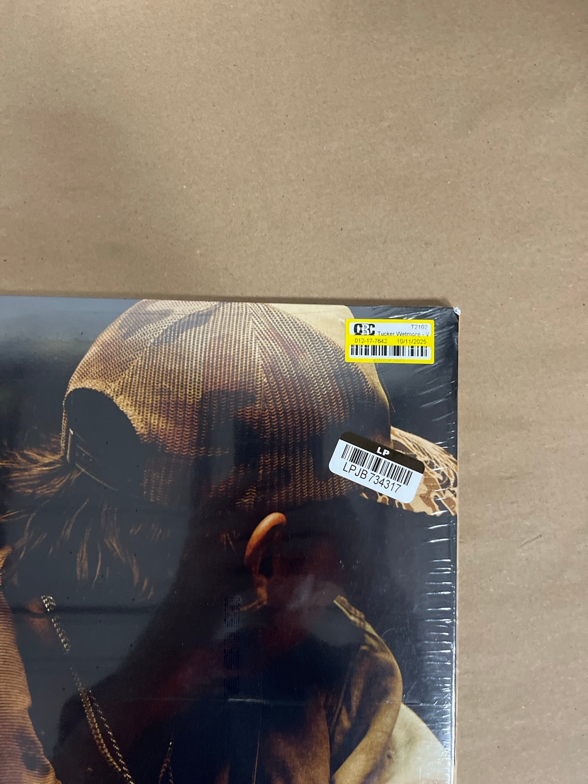 BACK_TR - Tucker Wetmore - What Not To LE Brown Vinyl USED NOT TESTED