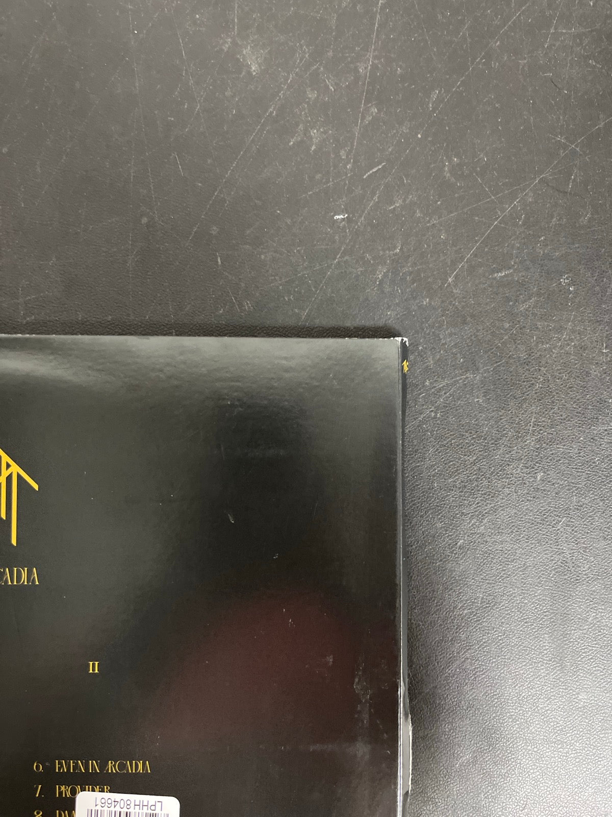 BACK_TR - Sleep Token - Even In Arcadia Black Vinyl USED NOT TESTED